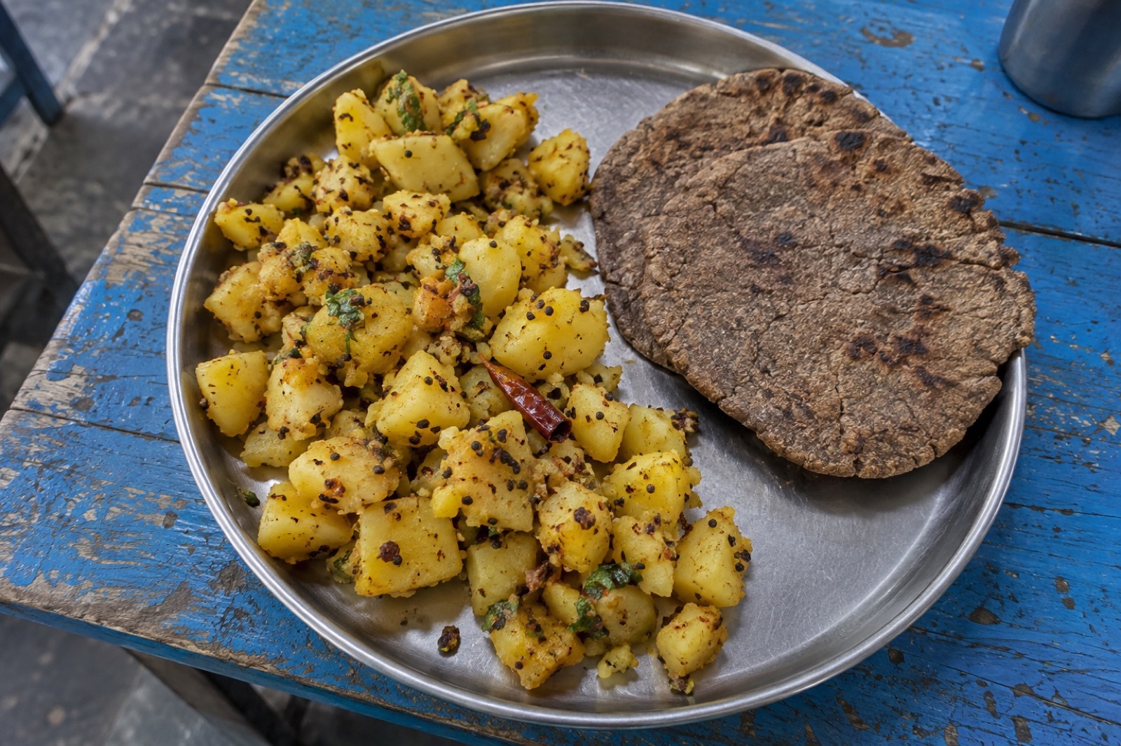 Aloo ke Gutke — vegetarian Ranikhet dish