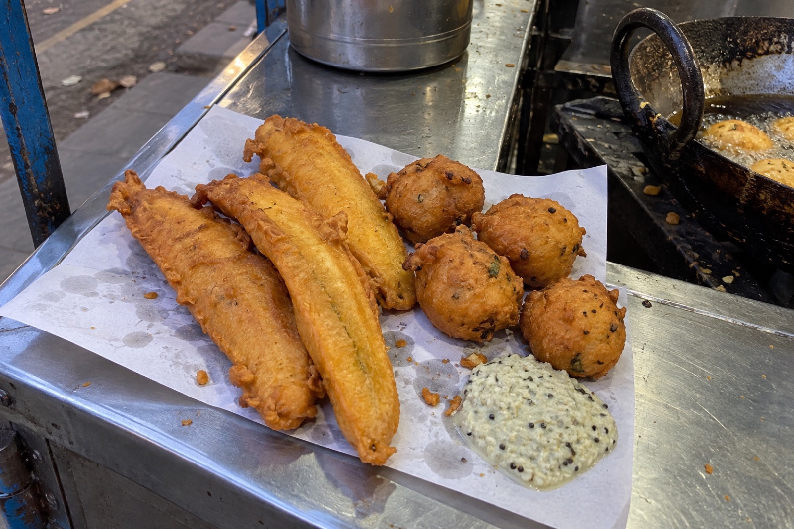 Banana Bonda & Bajji — vegetarian Coimbatore dish