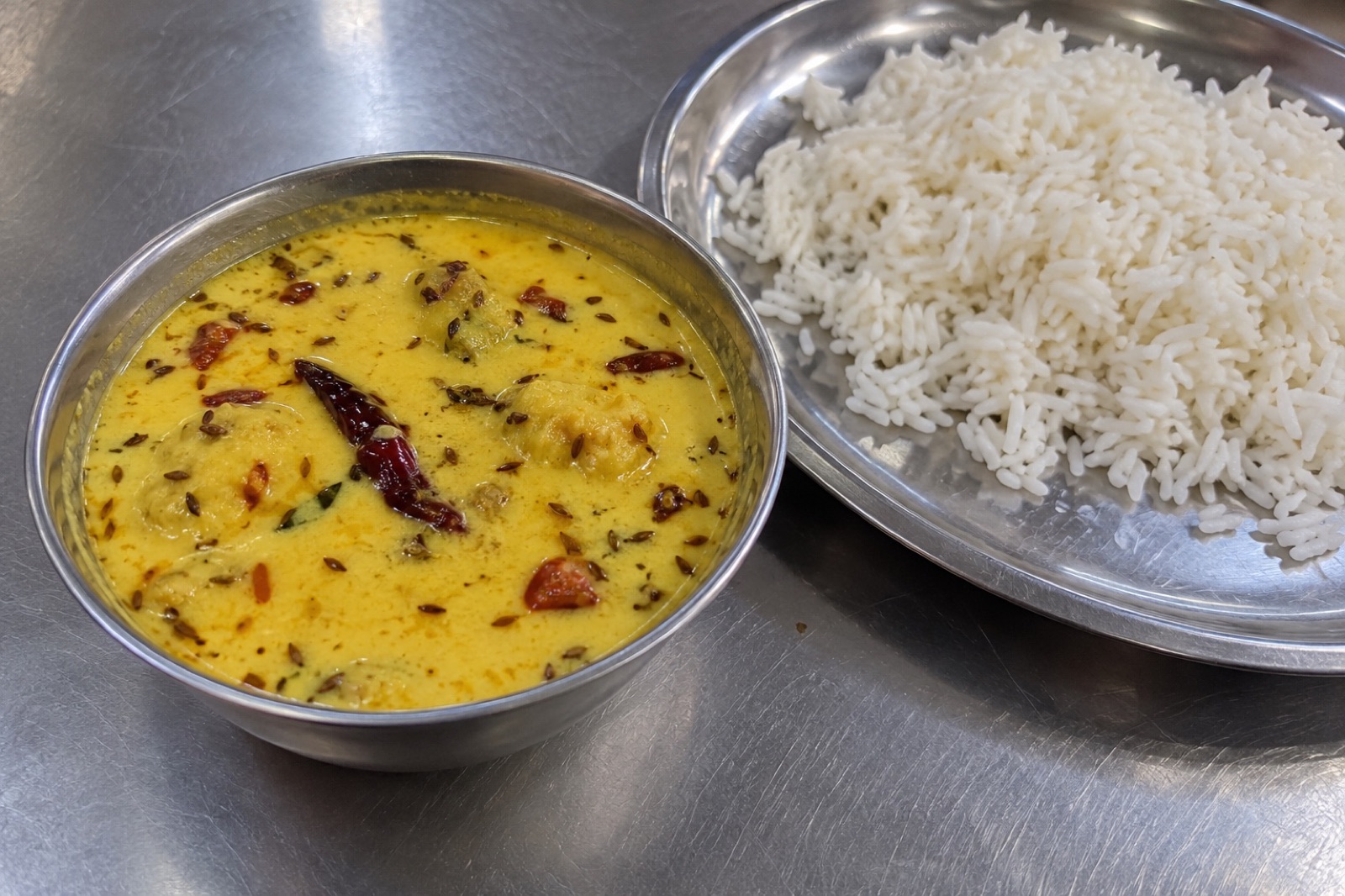 Bundeli Kadhi — vegetarian Orchha dish