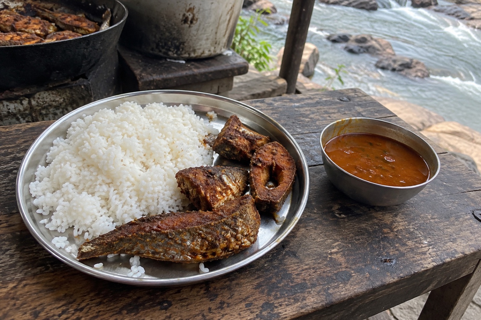 Cauvery Fish Curry — non-vegetarian Hogenakkal dish