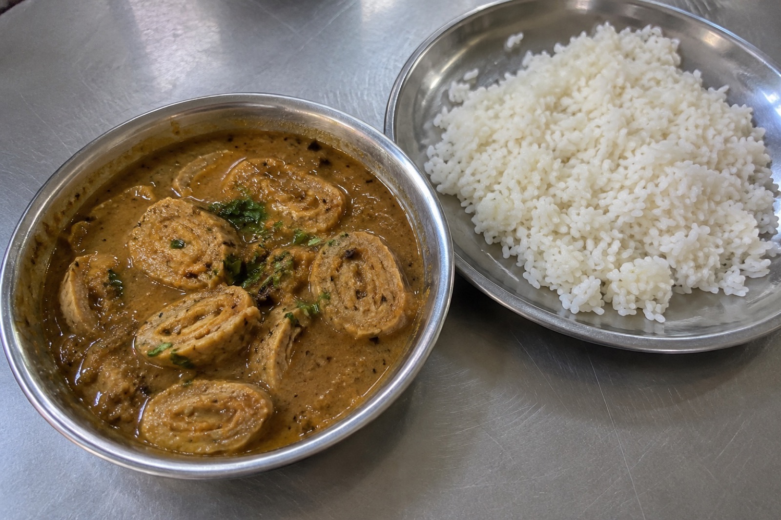 Chakki ki Shaak — vegetarian Bandhavgarh dish