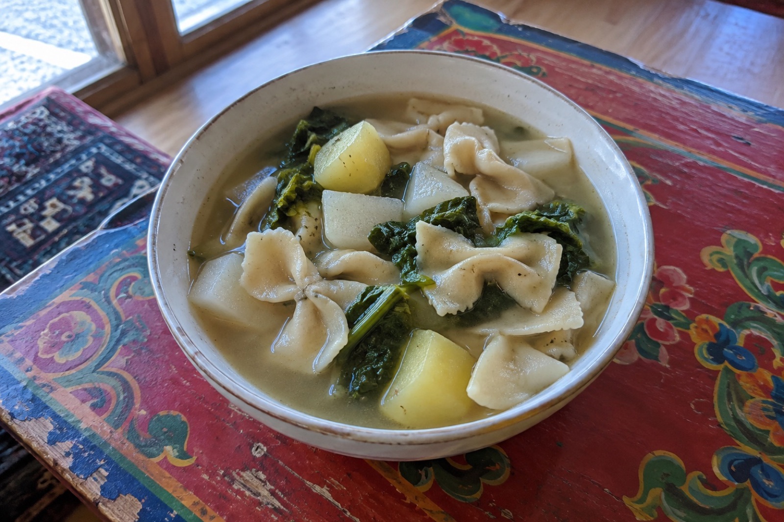 Chutagi — vegetarian Leh dish