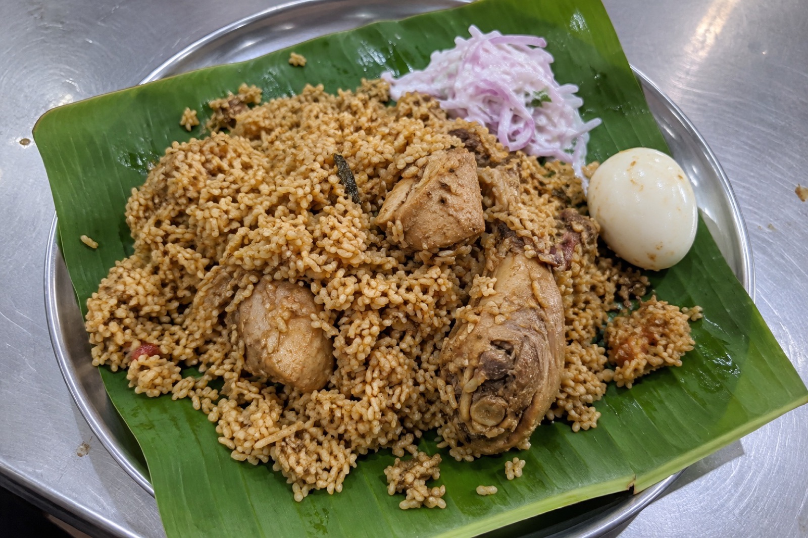 Coastal Biryani — non-vegetarian Velankanni dish