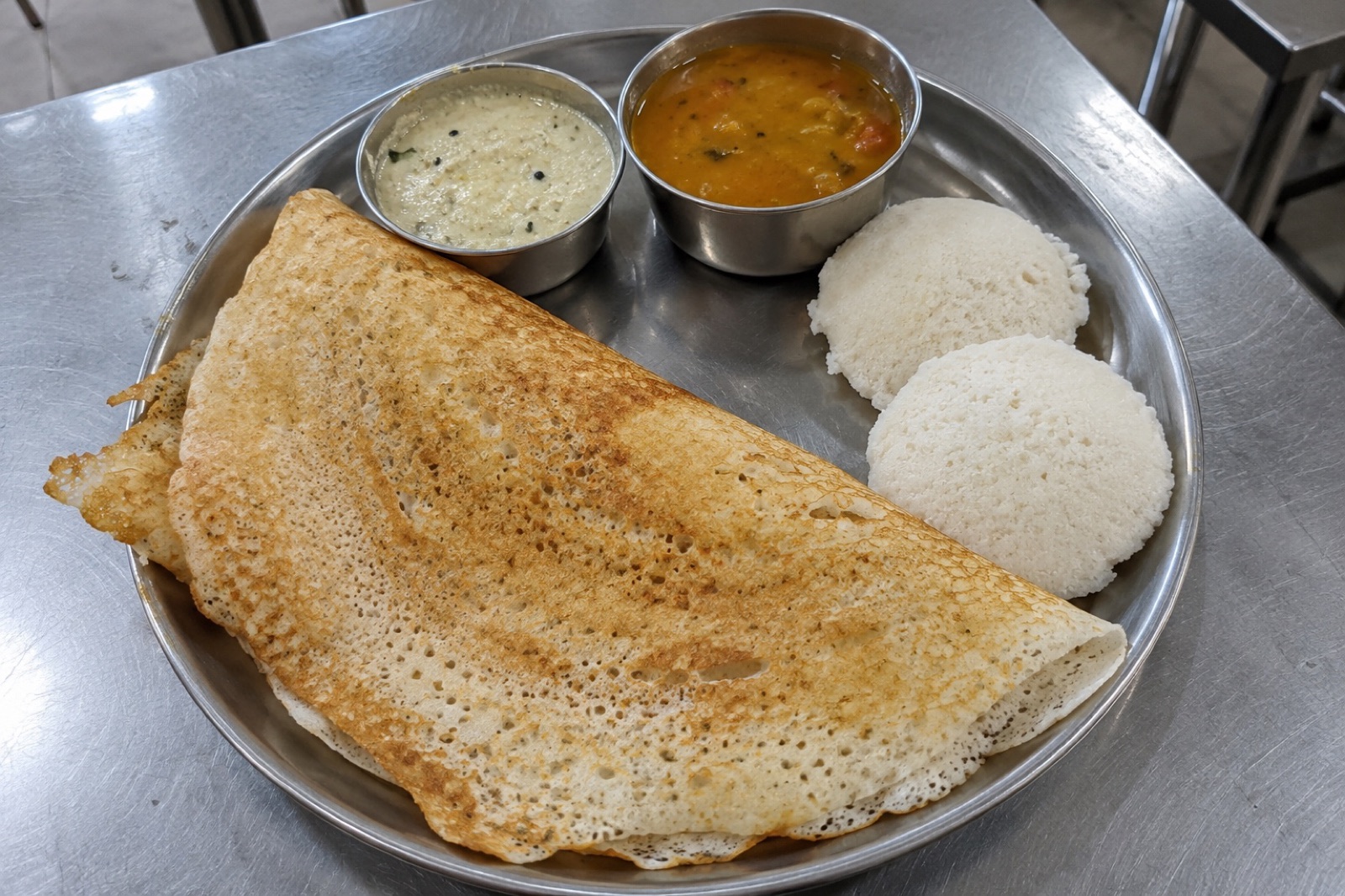 Dosa & Idli — vegetarian Coimbatore dish