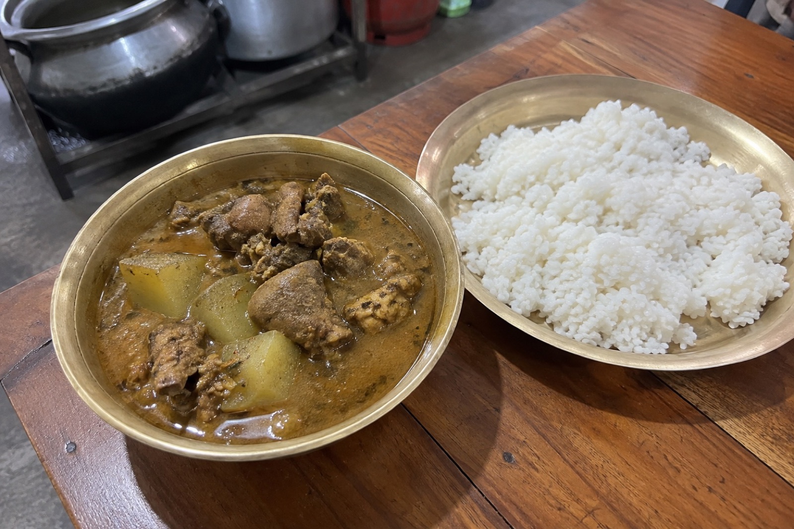 Duck Curry (Hanhor Mangxo) — non-vegetarian Kaziranga dish