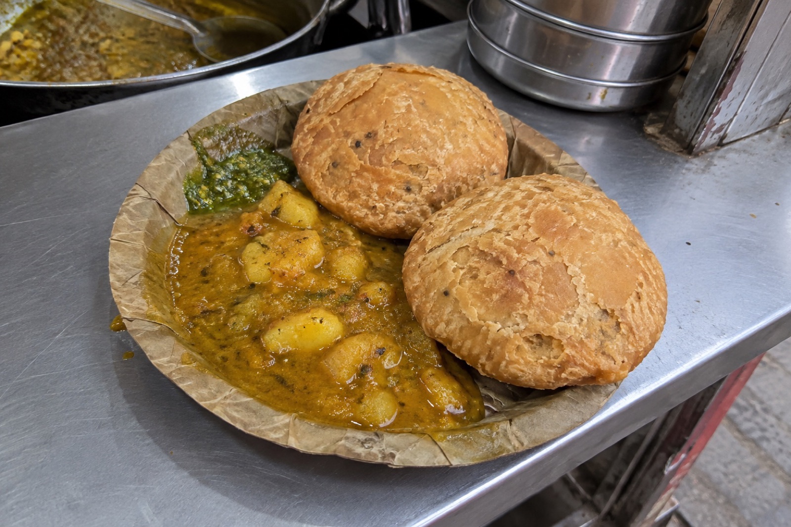 Kachori — vegetarian Gwalior dish