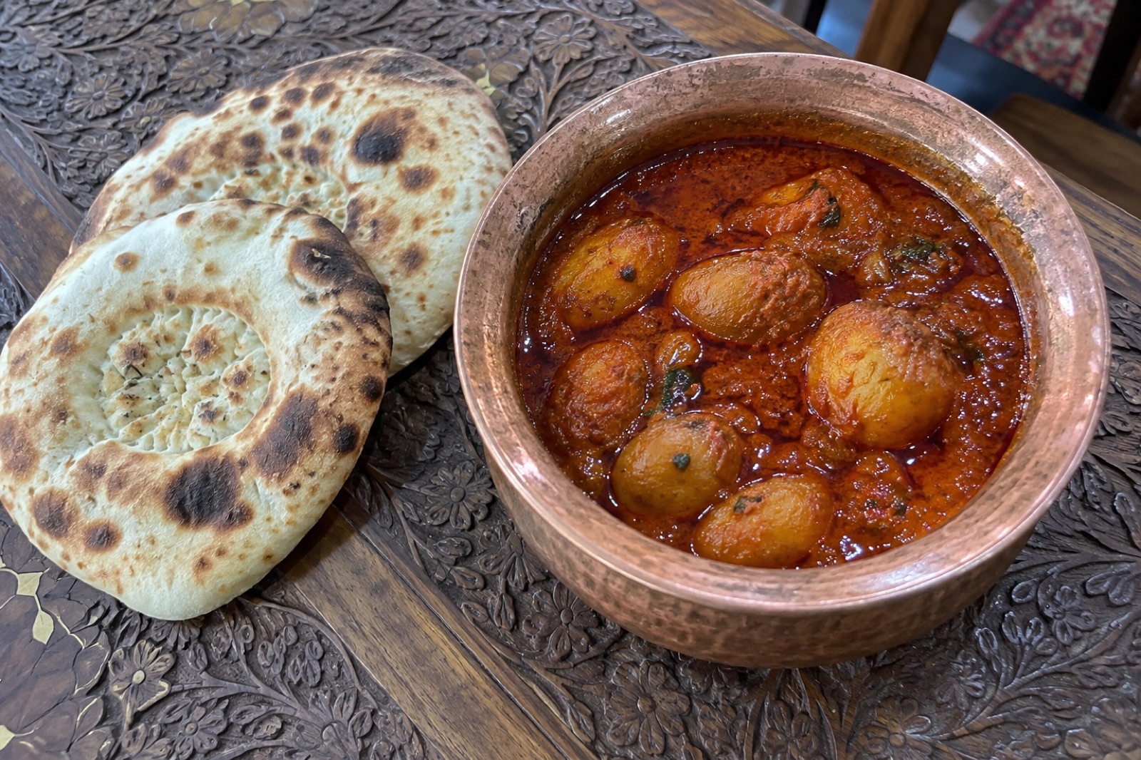 Kashmiri Dum Aloo — vegetarian Gulmarg dish