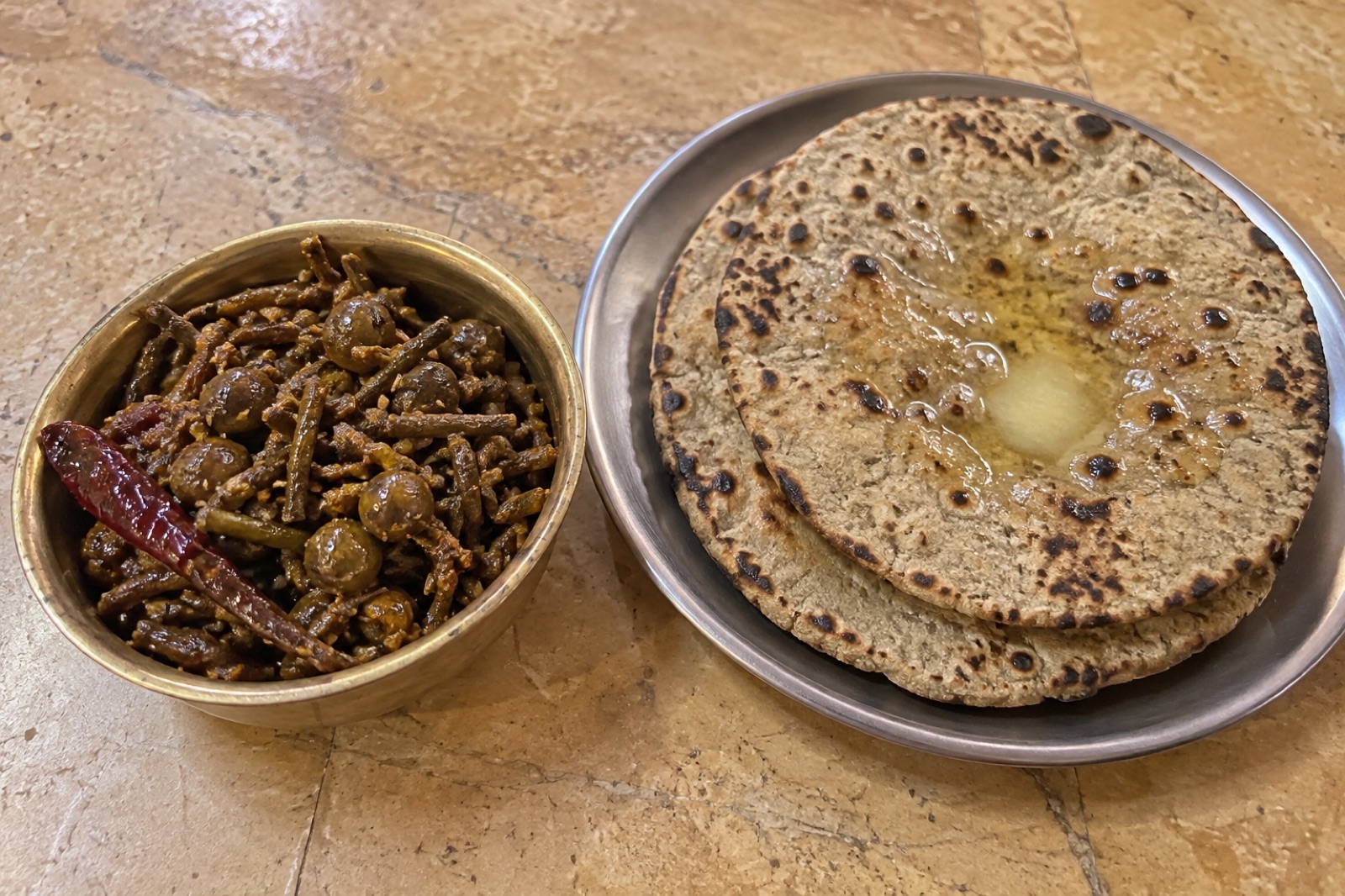 Ker Sangri — vegetarian Bundi dish