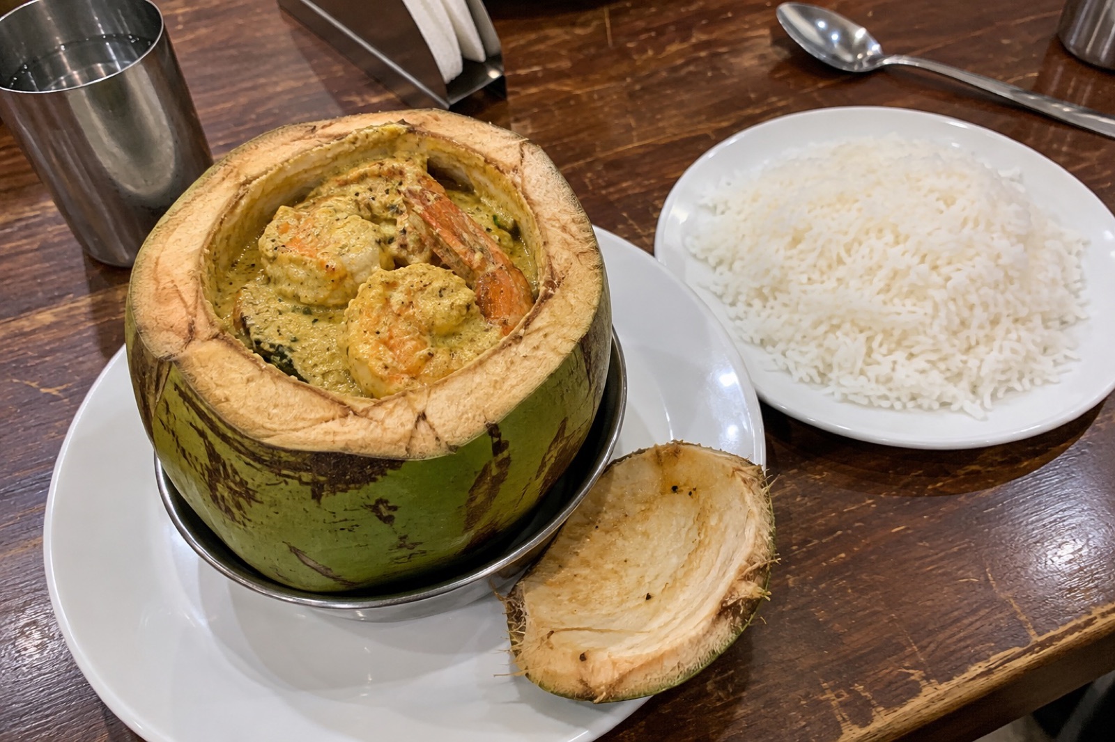 Daab Chingri — non-vegetarian Kolkata dish