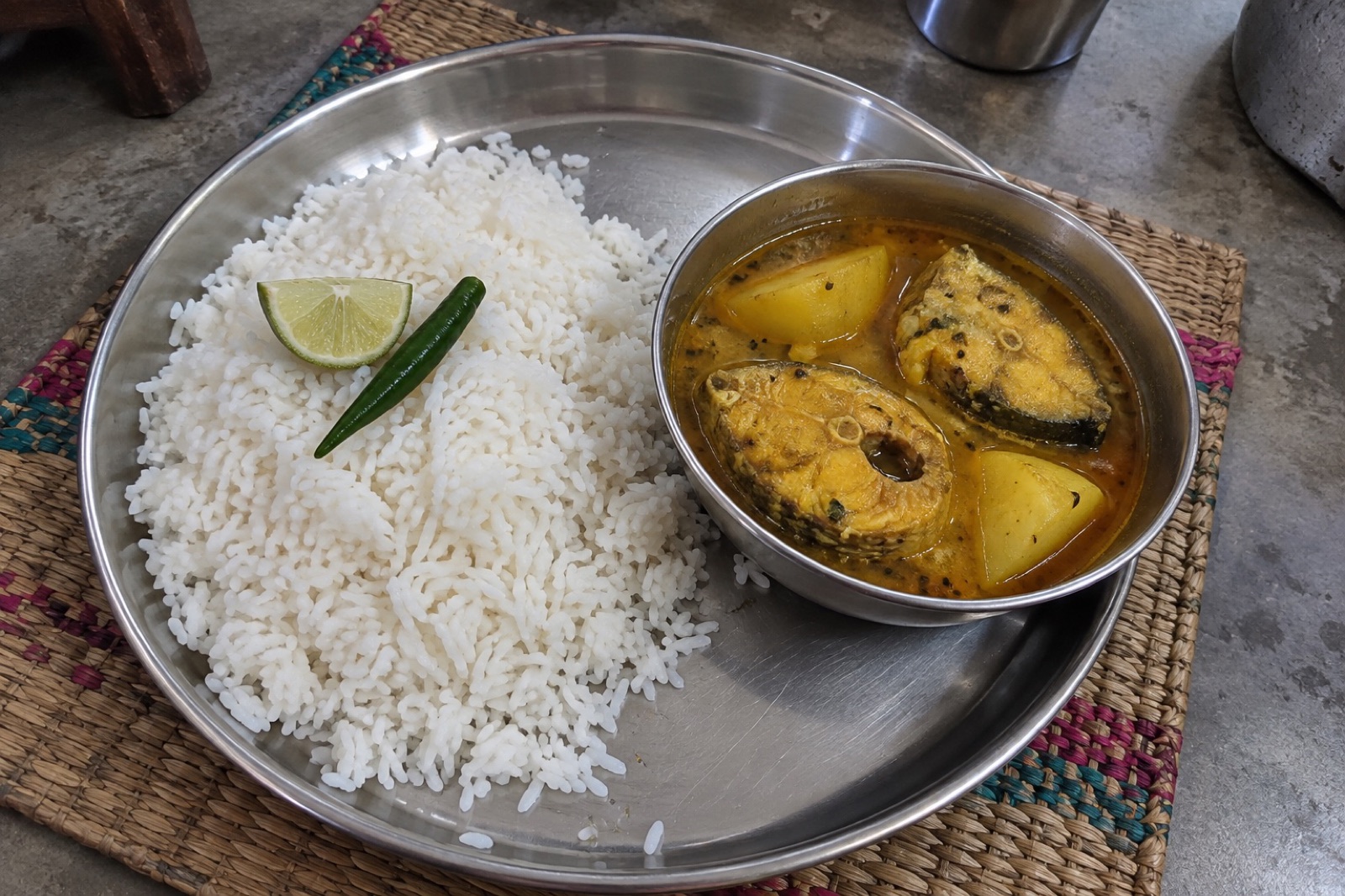 Macher Jhol — non-vegetarian Kolkata dish