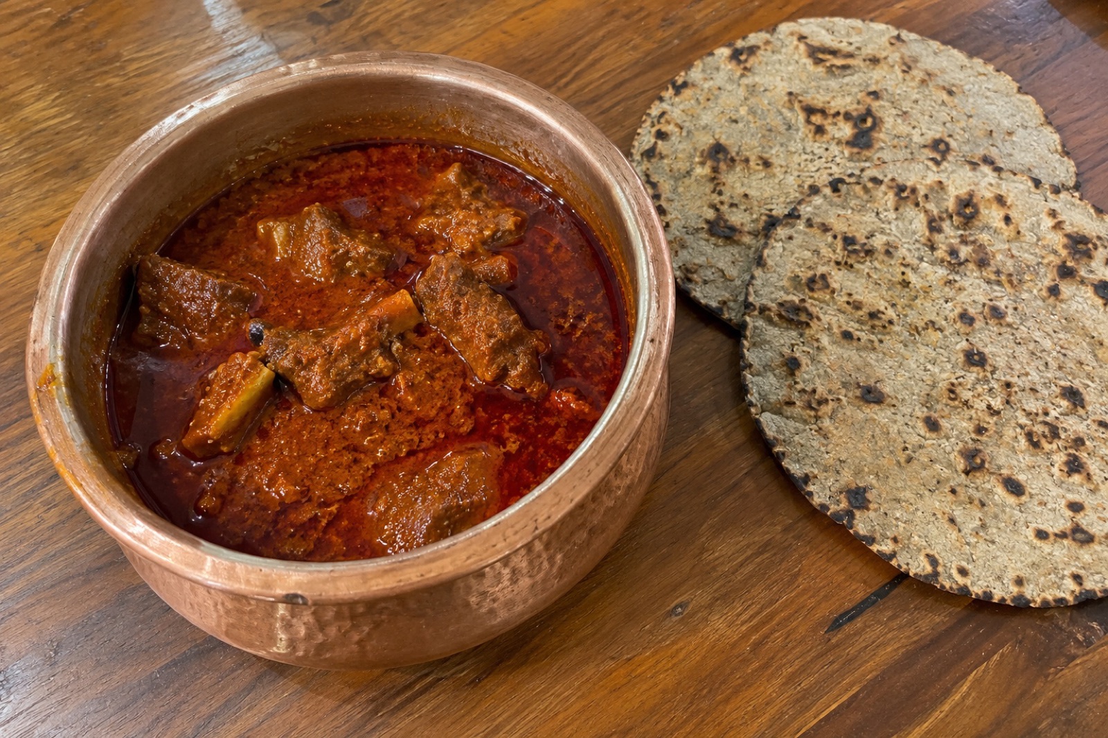 Laal Maas — non-vegetarian Chittorgarh dish