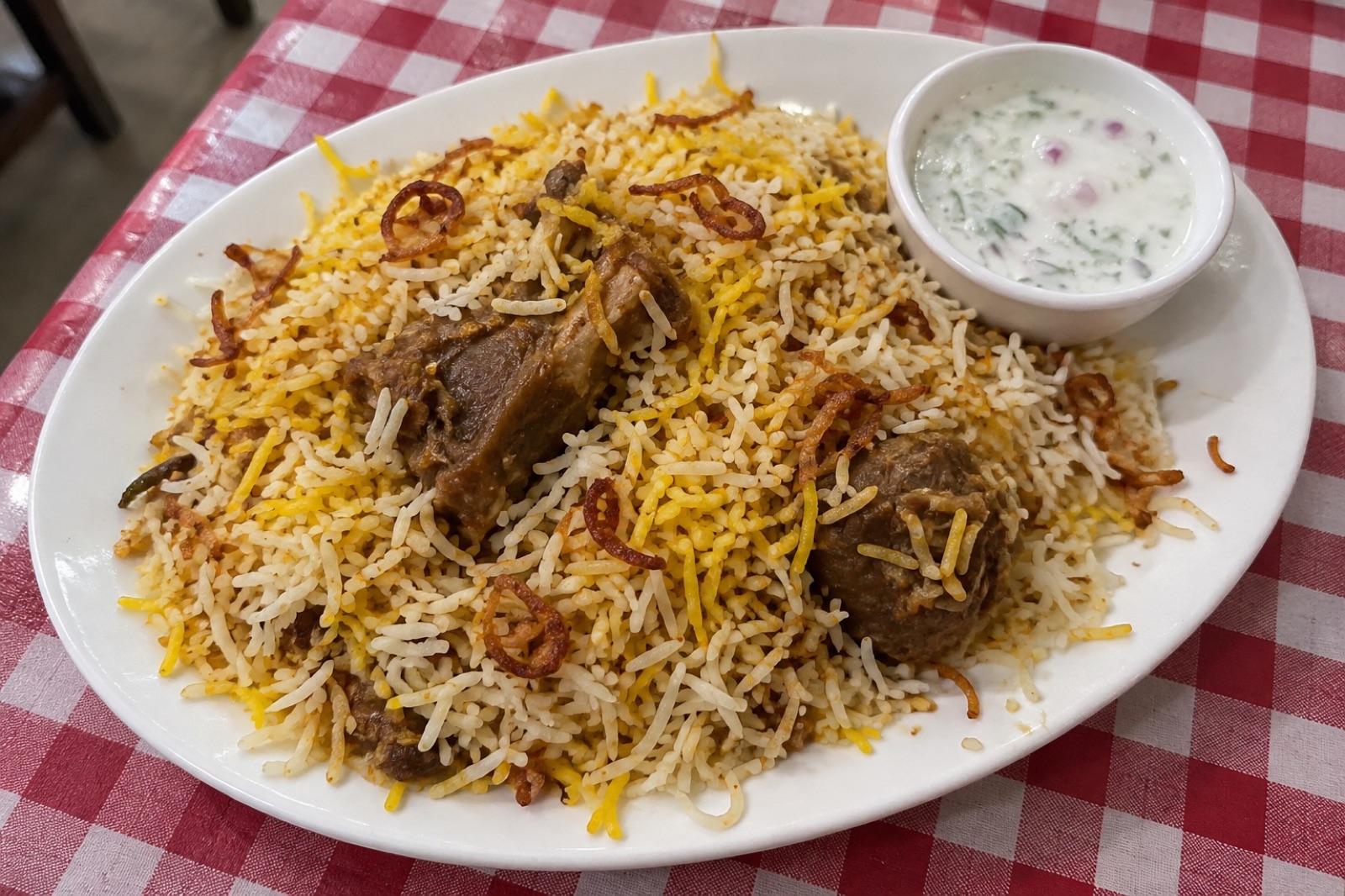Lucknawi Biryani — non-vegetarian Lucknow dish