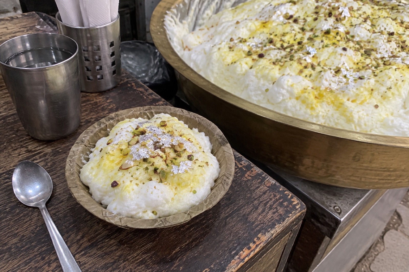 Makkhan Malai — vegetarian Lucknow dish
