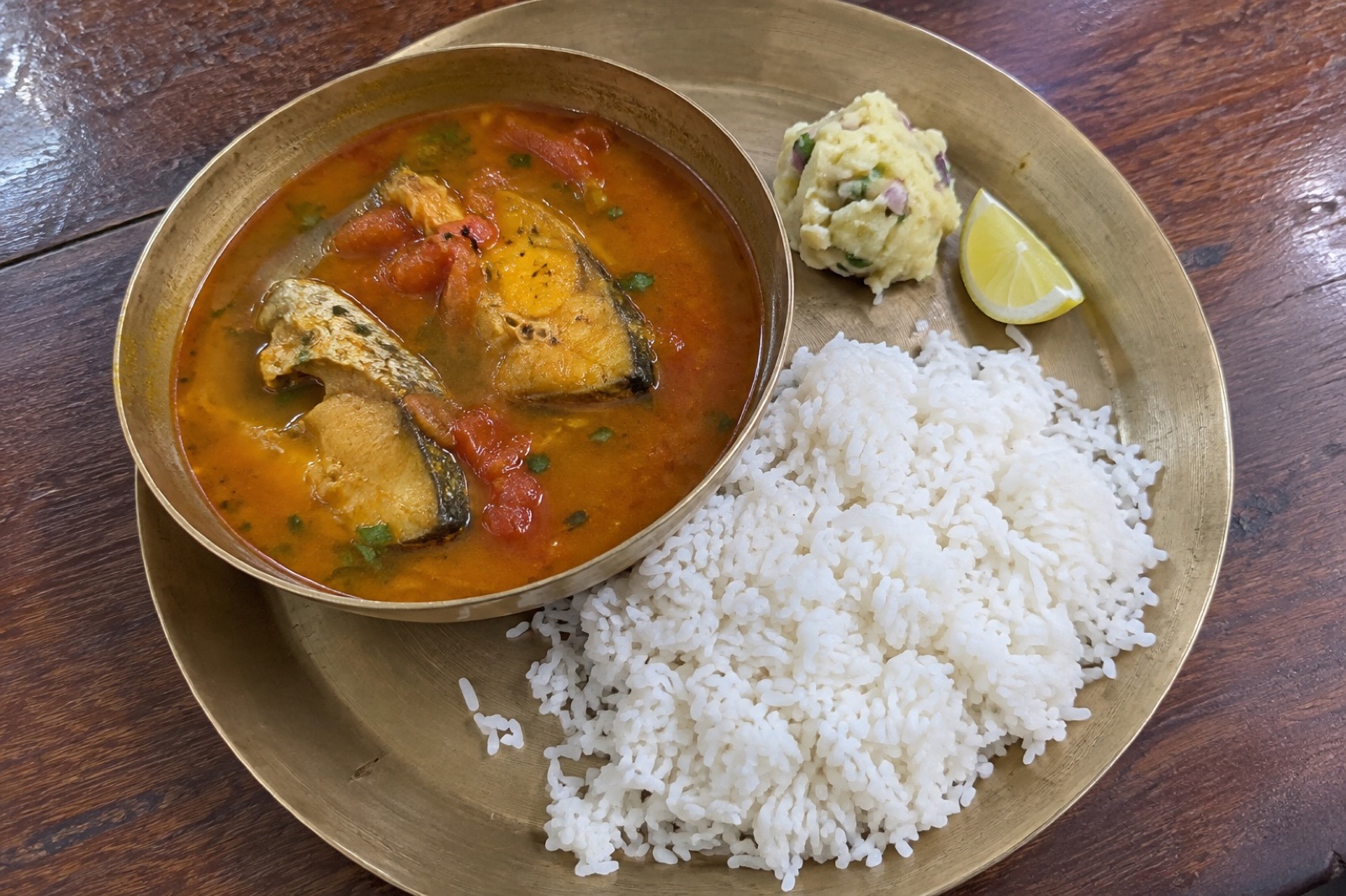 Masor Tenga — non-vegetarian Majuli dish