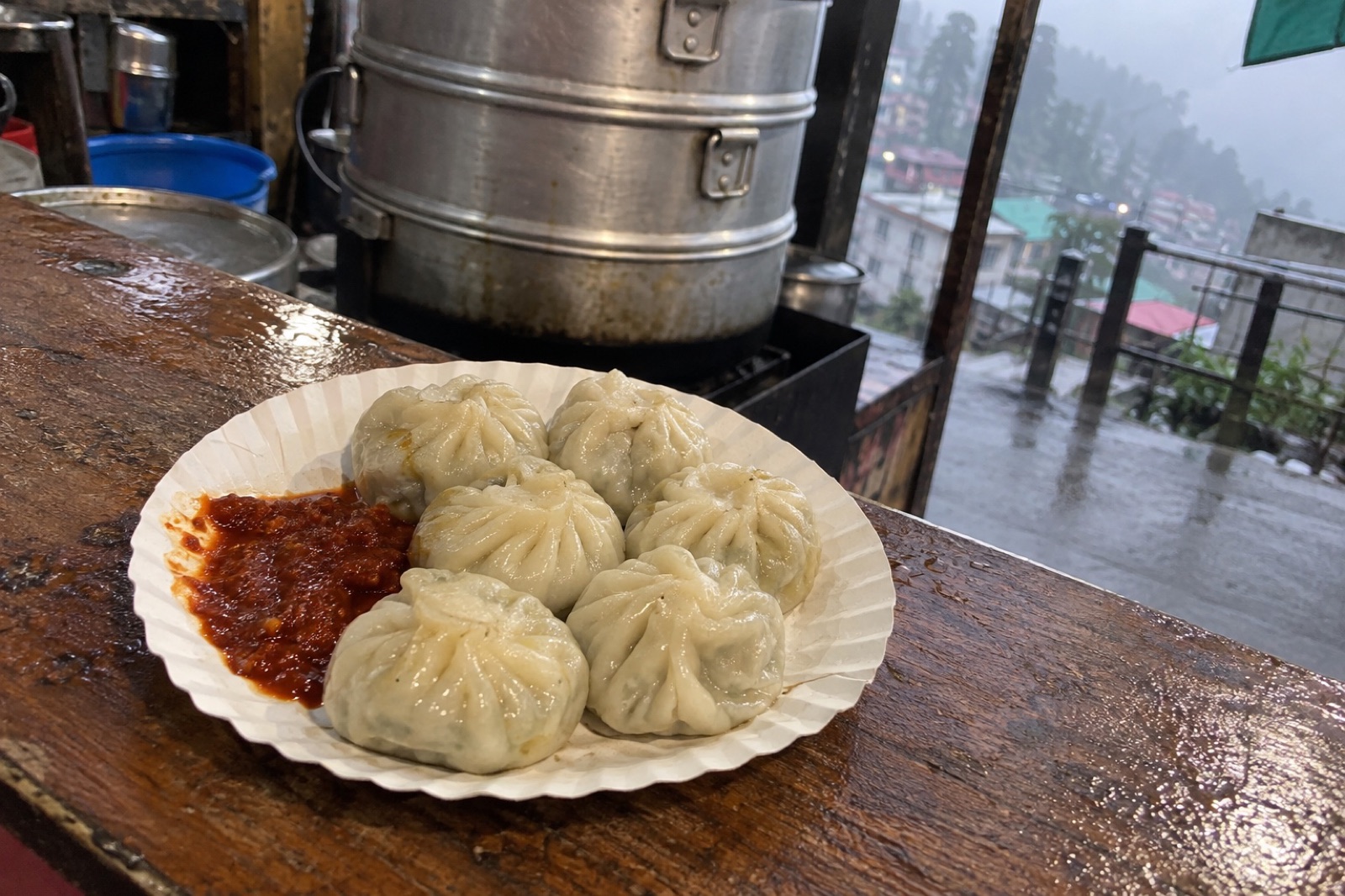 Momos — non-vegetarian Lamayuru dish