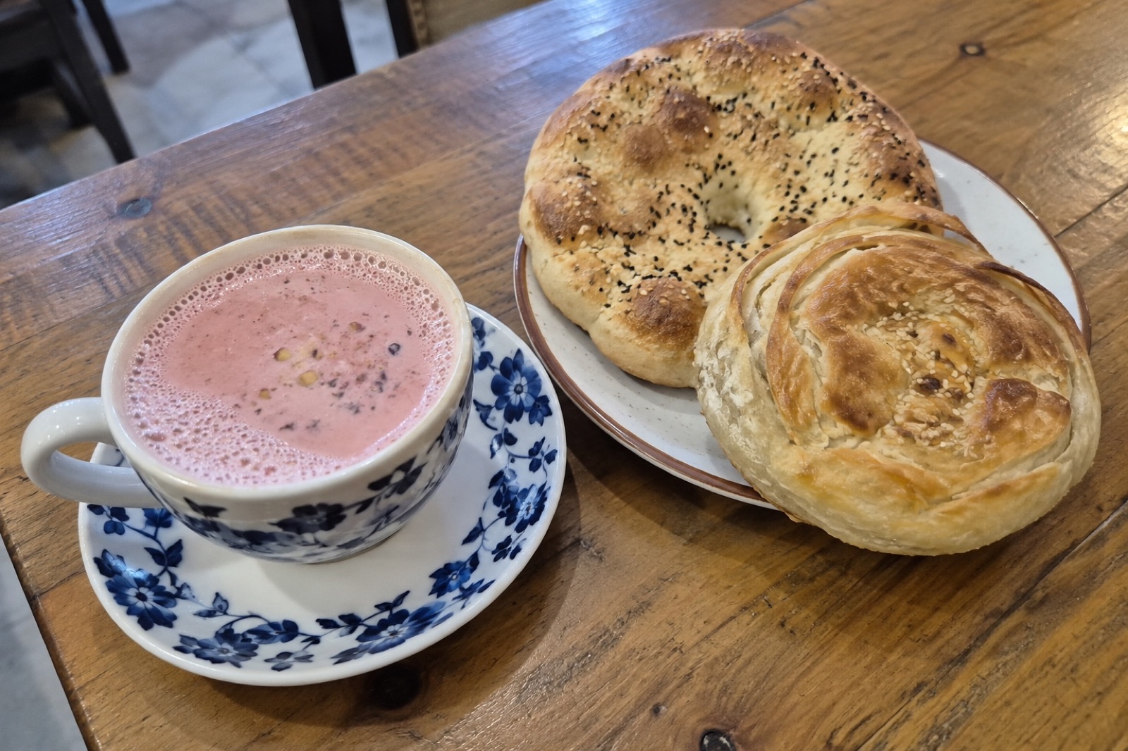 Noon Chai & Bakery — vegetarian Gulmarg dish