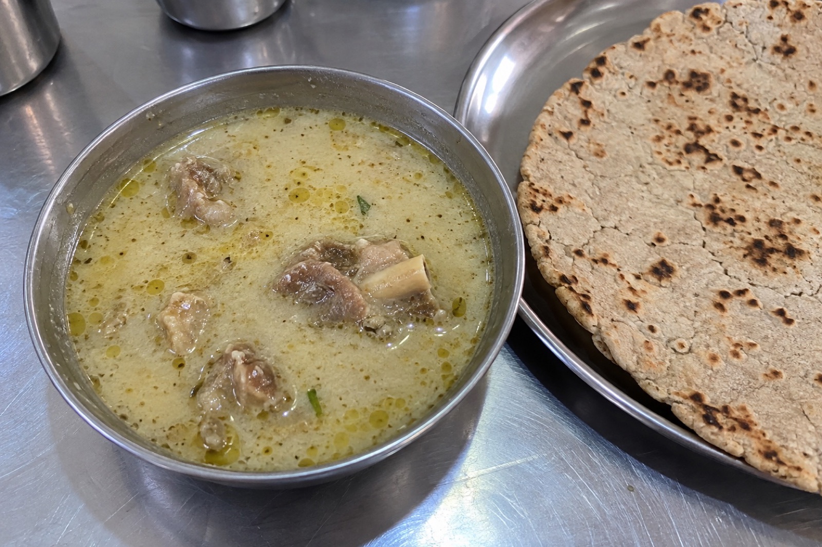 Pandhra Rassa — non-vegetarian Kolhapur dish