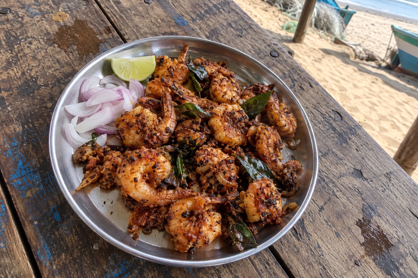 Prawn Fry — non-vegetarian Velankanni dish