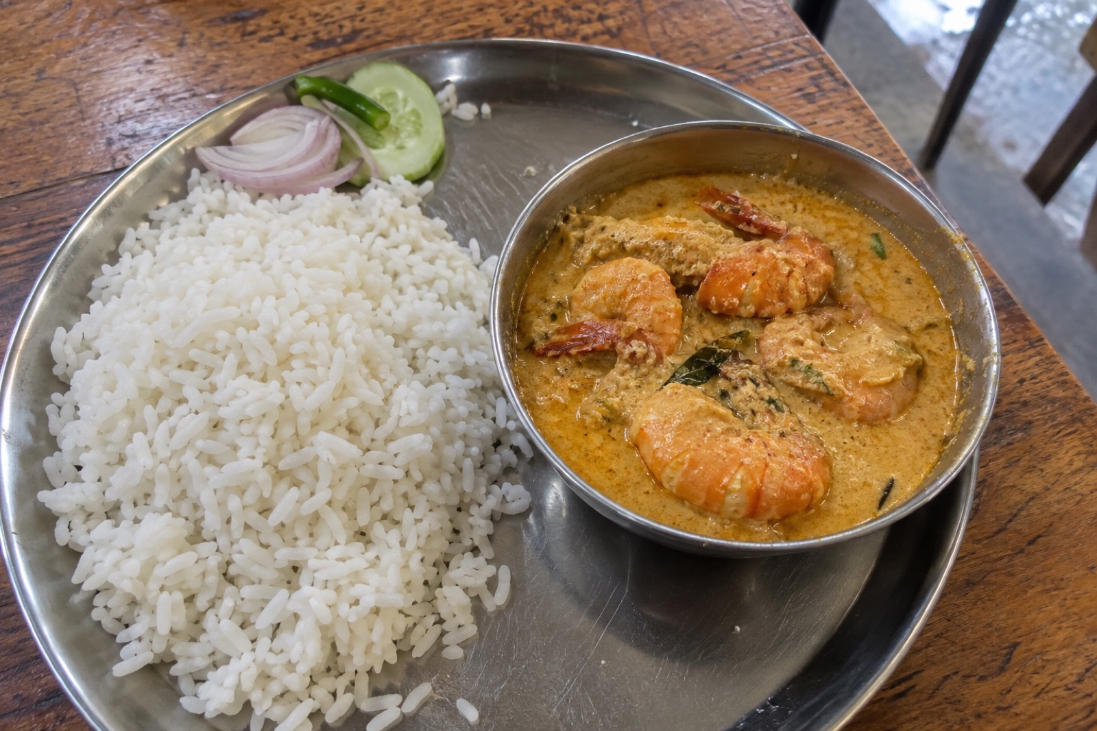 Prawn Malai Curry — non-vegetarian Chilika dish