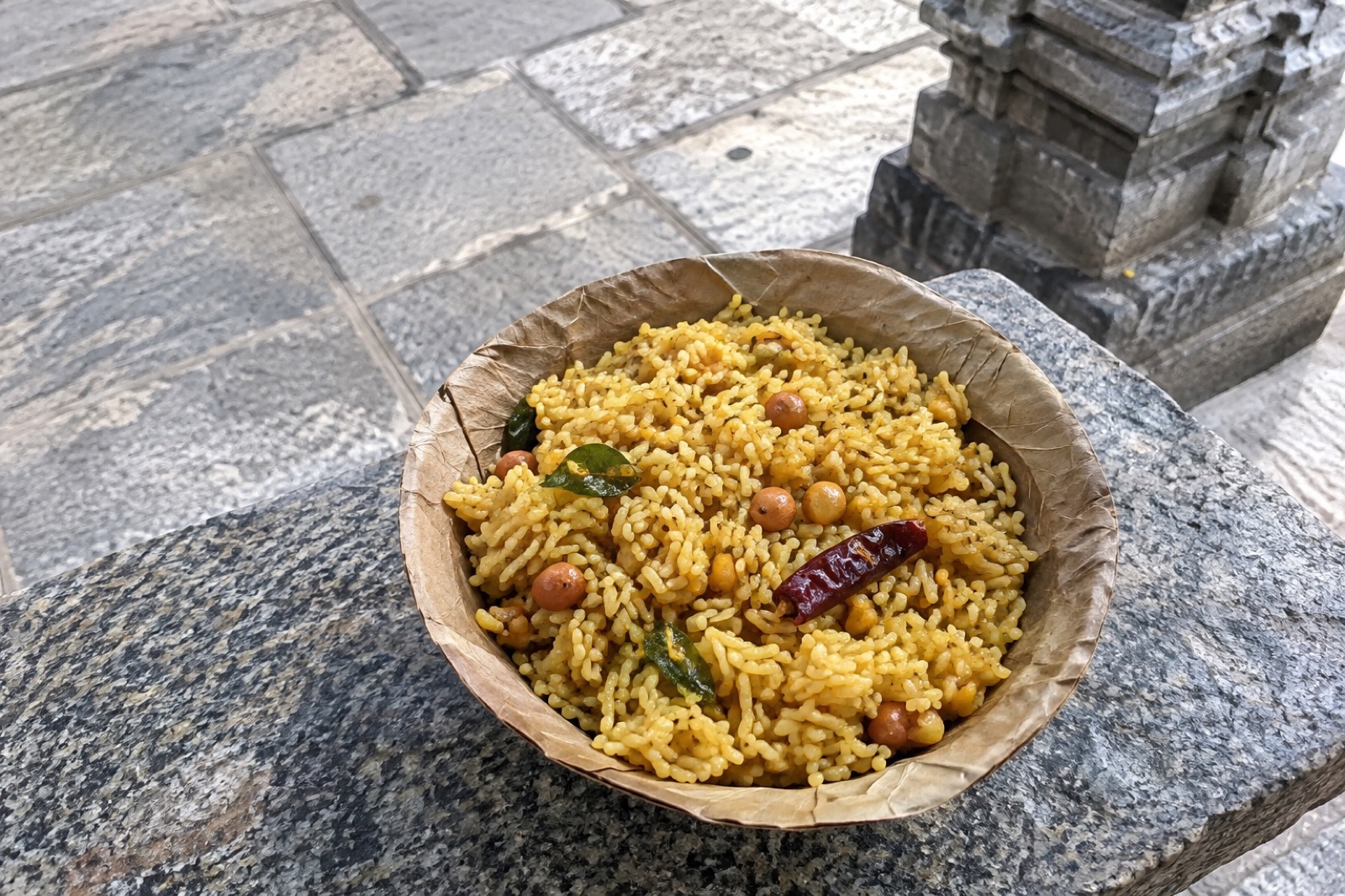 Pulihora — vegetarian Nagarjuna Sagar dish