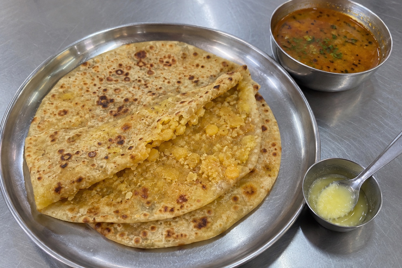 Puran Poli — vegetarian Shirdi dish