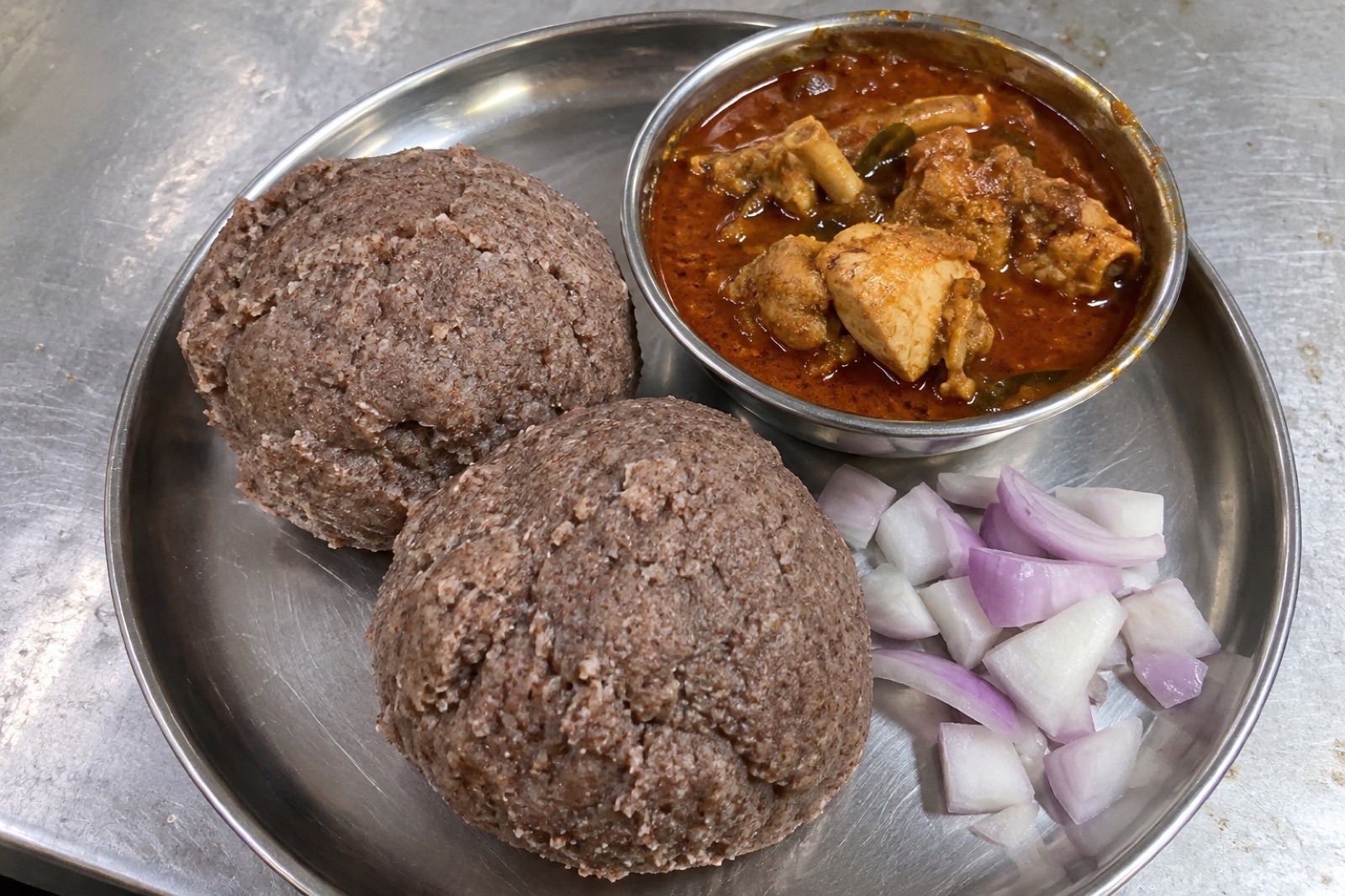 Ragi Sangati — vegetarian Araku Valley dish