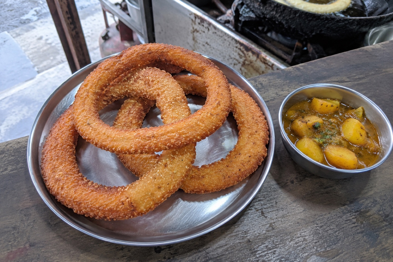 Sael Roti — vegetarian Kalimpong dish