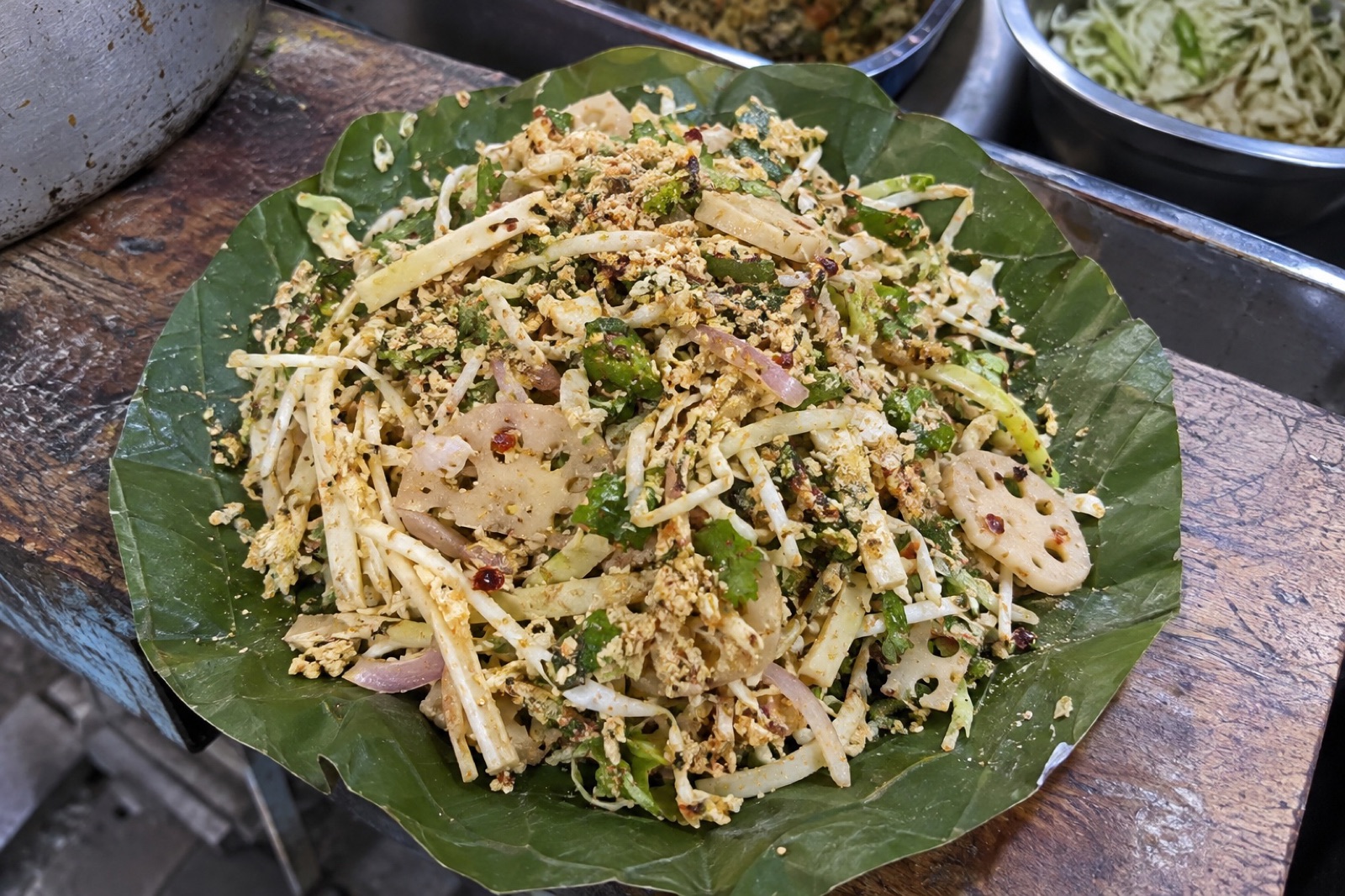 Singju — non-vegetarian Imphal dish