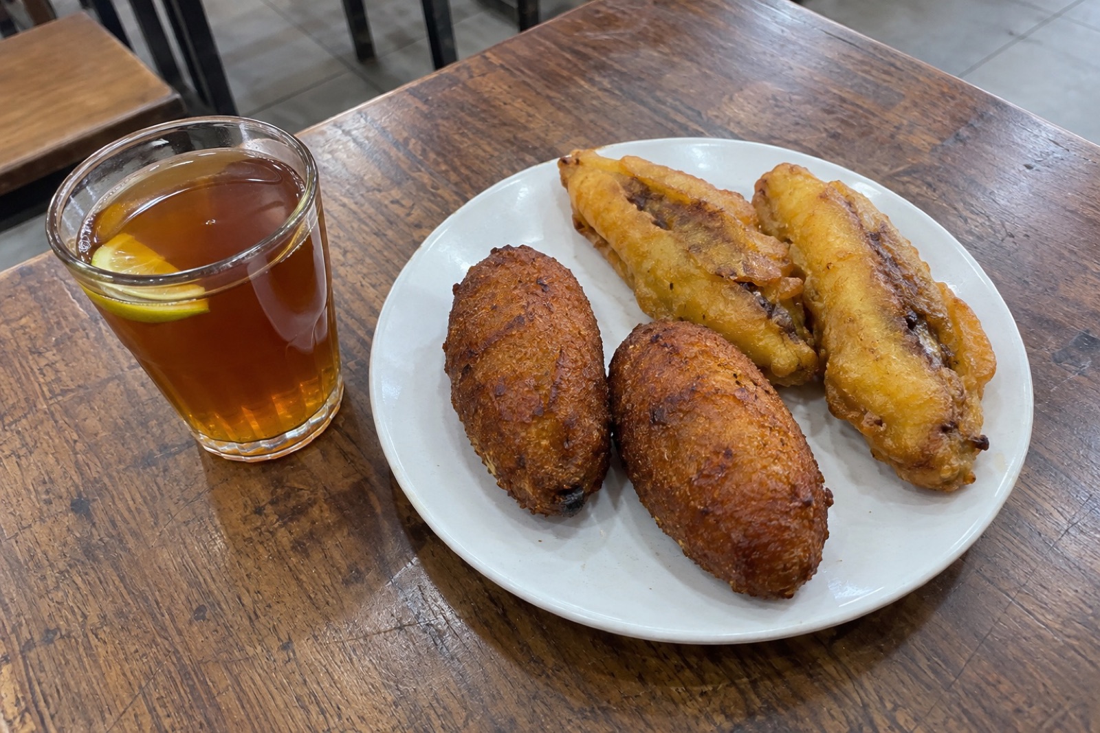 Sulaimani & Snacks — vegetarian Kozhikode dish