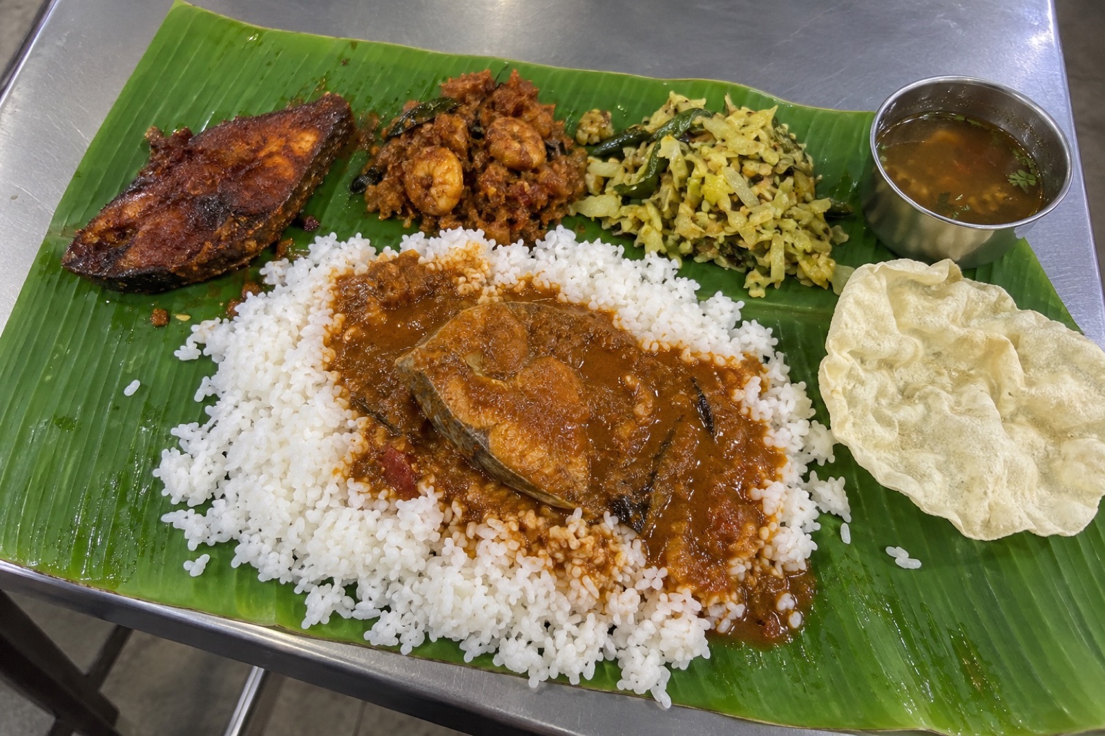 Tamil Seafood Meals — non-vegetarian Kanyakumari dish