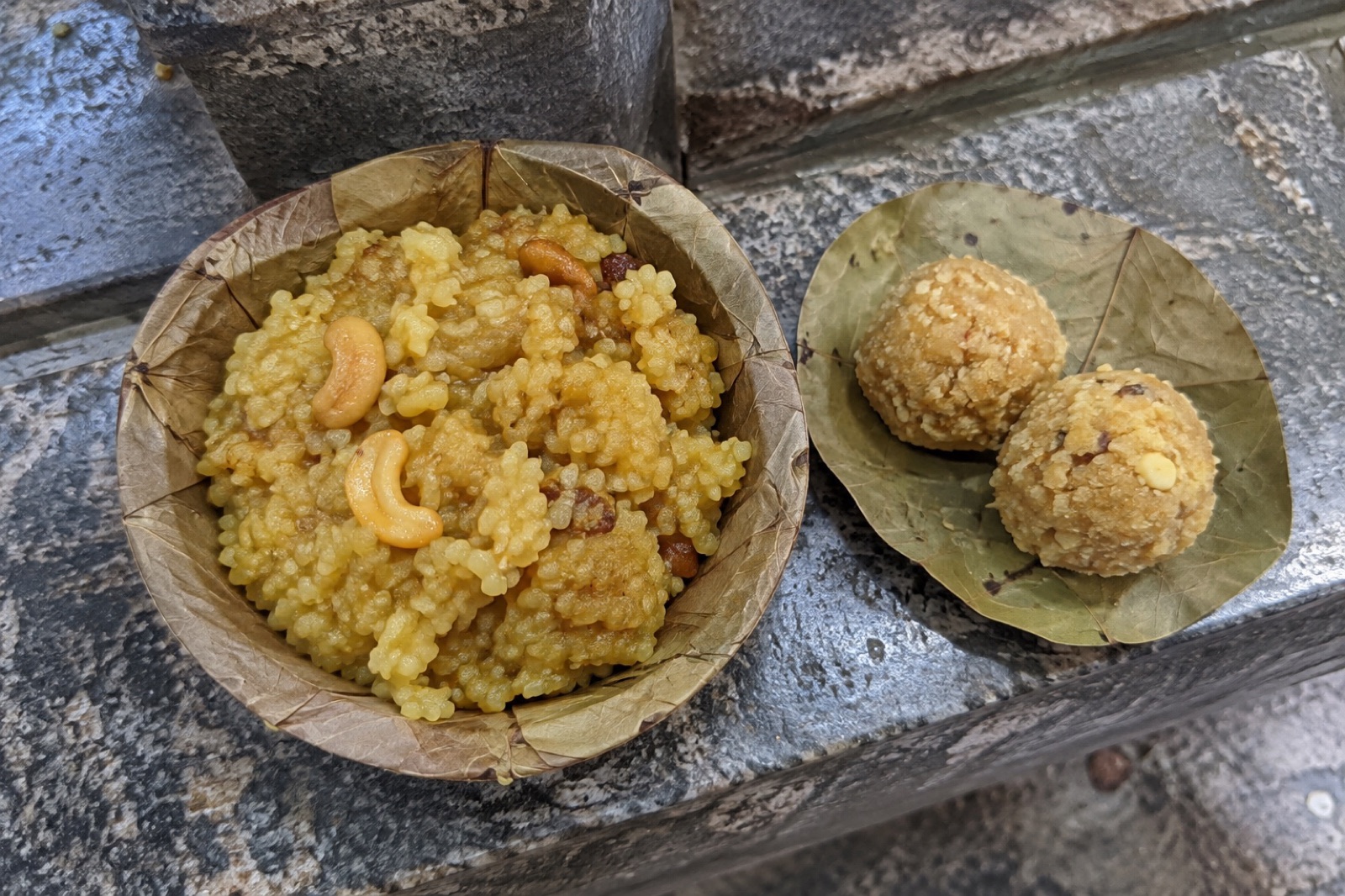 Temple Prasadam — vegetarian Bhadrachalam dish