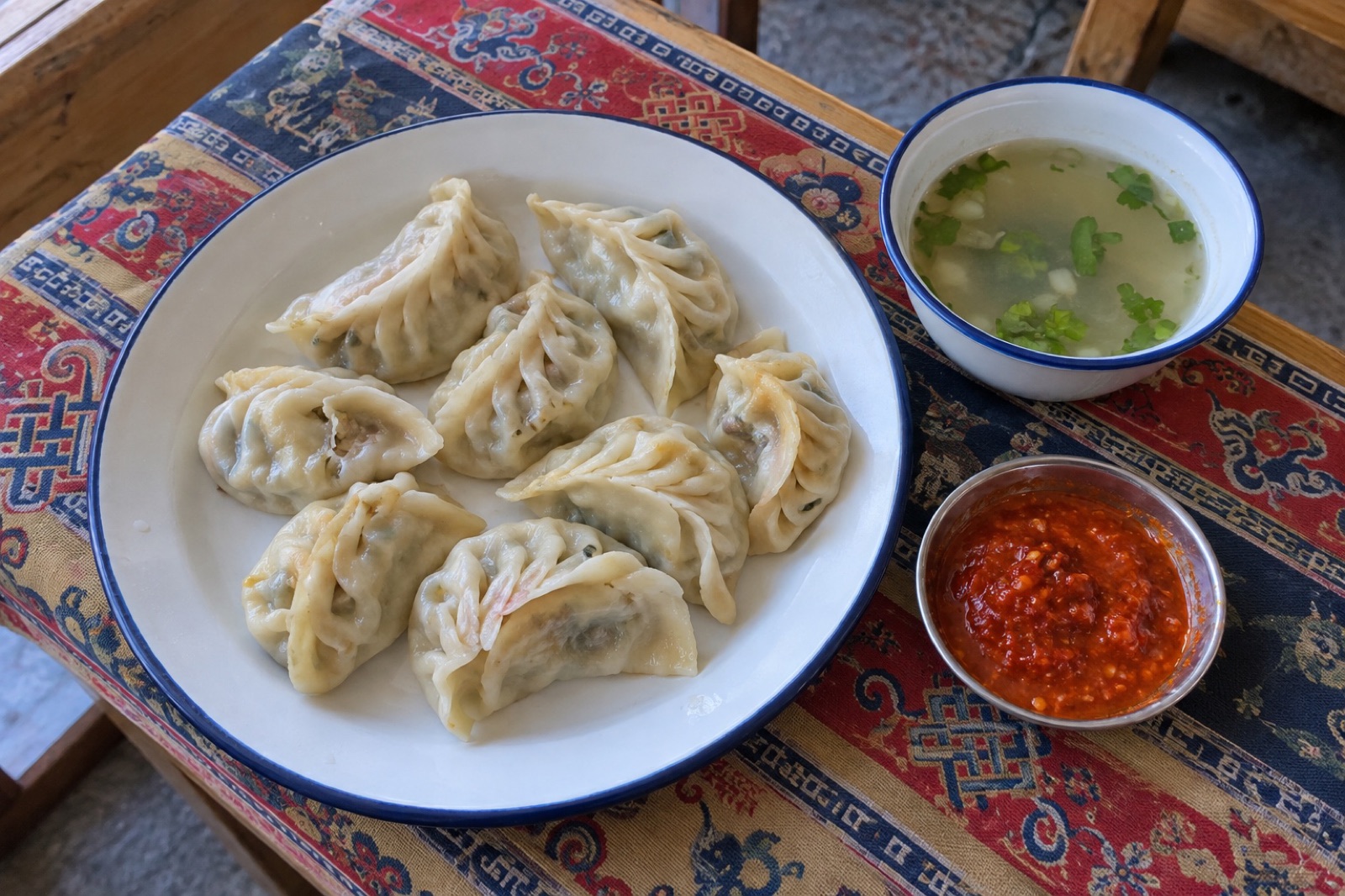 Tibetan Momos — vegetarian Dharamshala dish