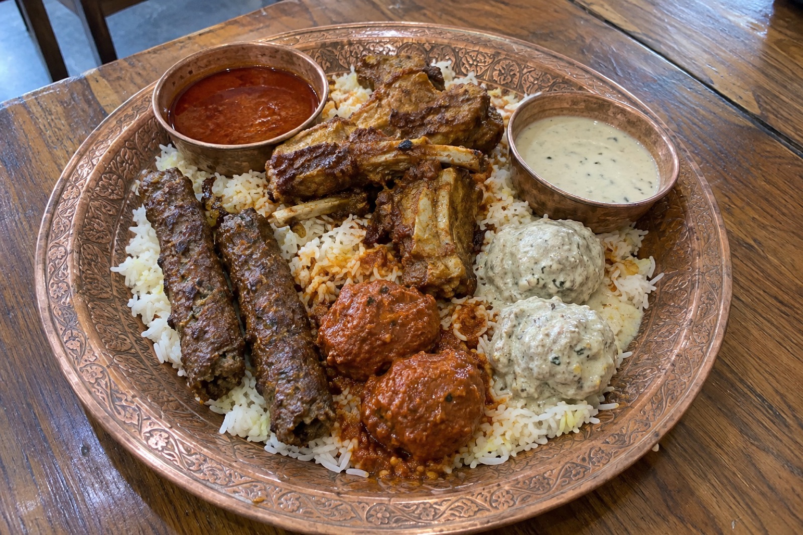 Wazwan — non-vegetarian Srinagar dish