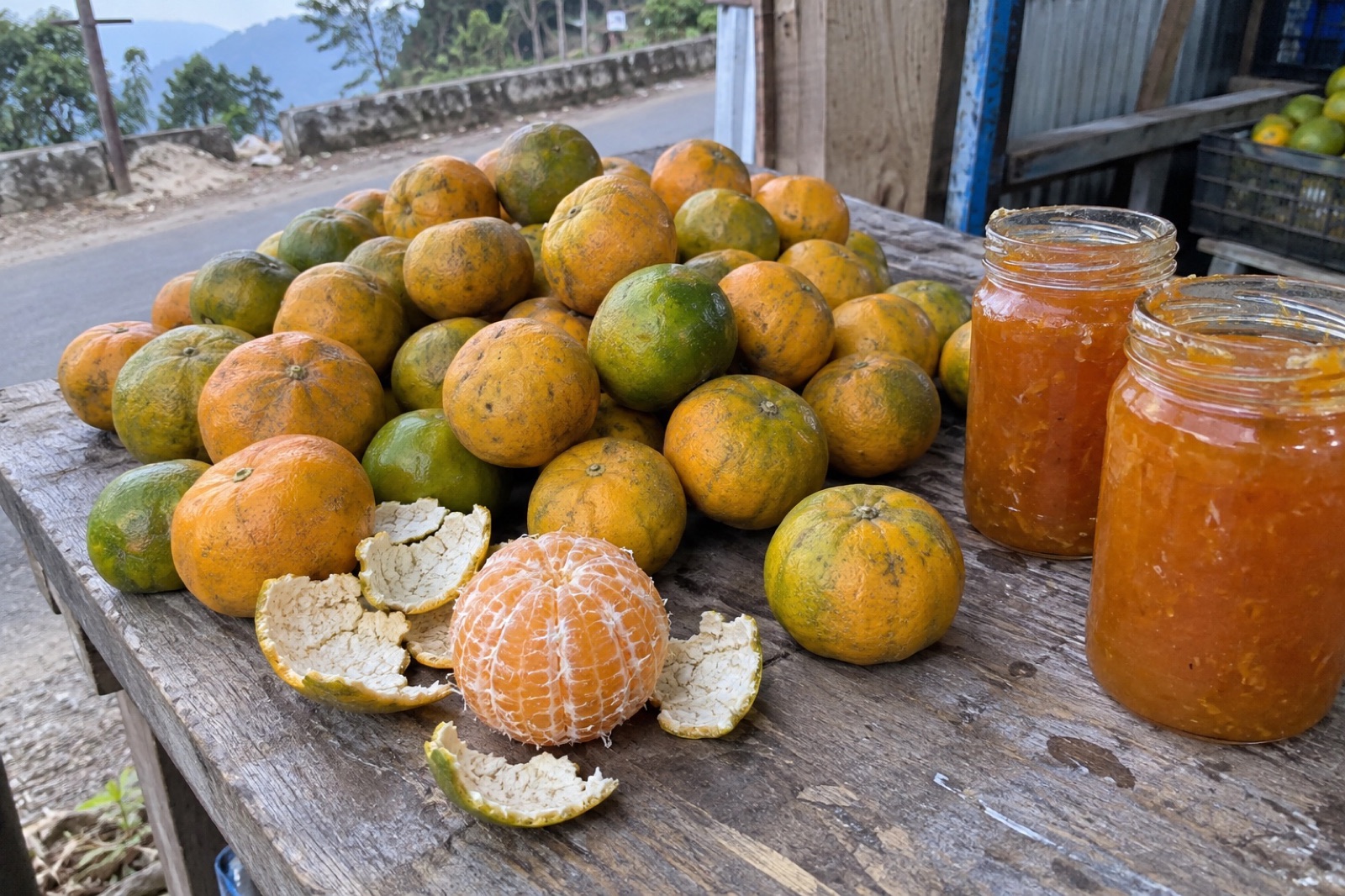 Yercaud Oranges & Jam — vegetarian Yercaud dish