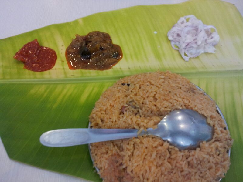 Ambur Biryani — non-vegetarian Vellore dish