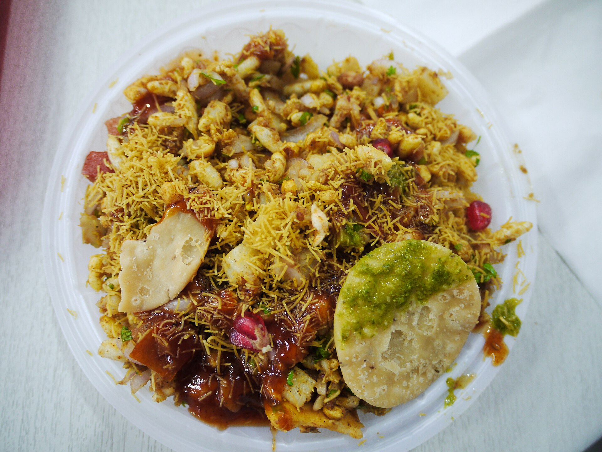 Bhel Puri — vegetarian Mumbai dish