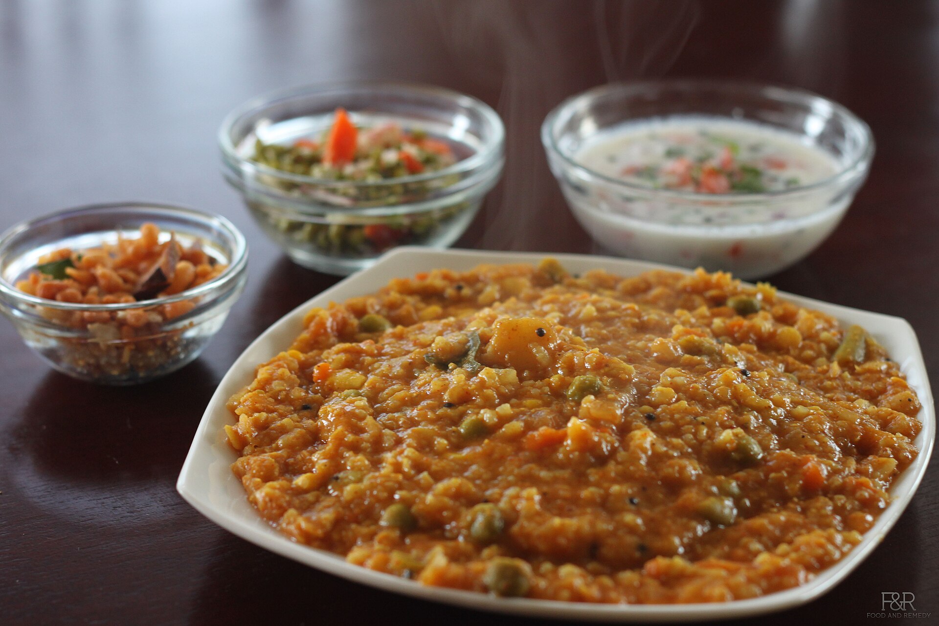 Bisi Bele Bath — vegetarian Belur dish