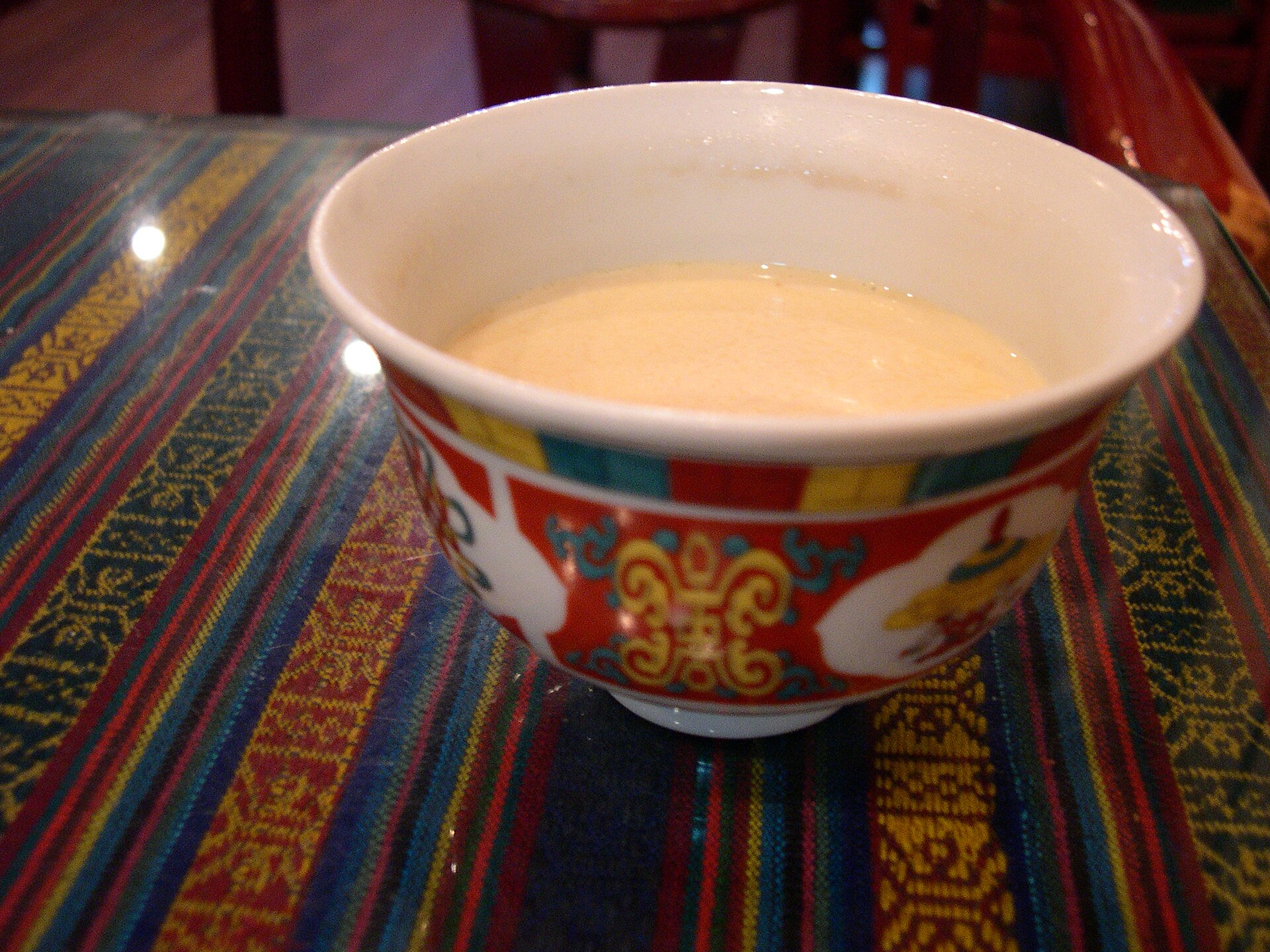 Butter Tea (Gur Gur Chai) — vegetarian Leh dish