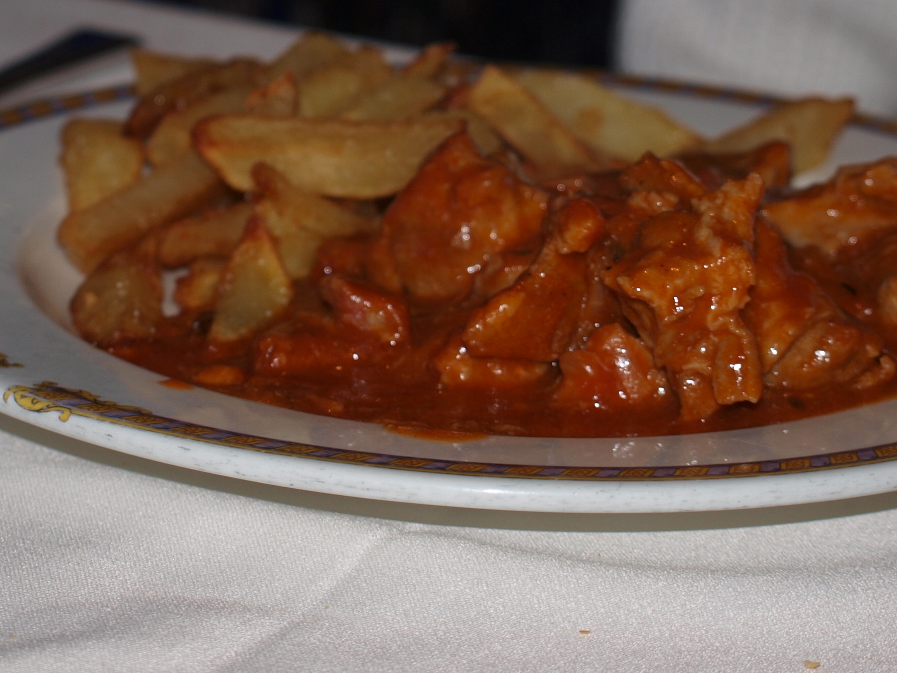 Carcamusas — non-vegetarian Toledo dish