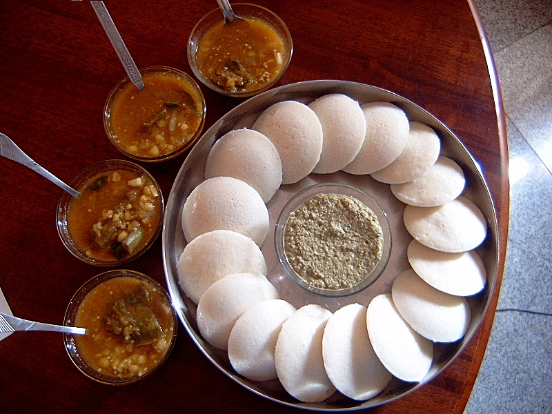 Idli & Filter Coffee — vegetarian Chennai dish