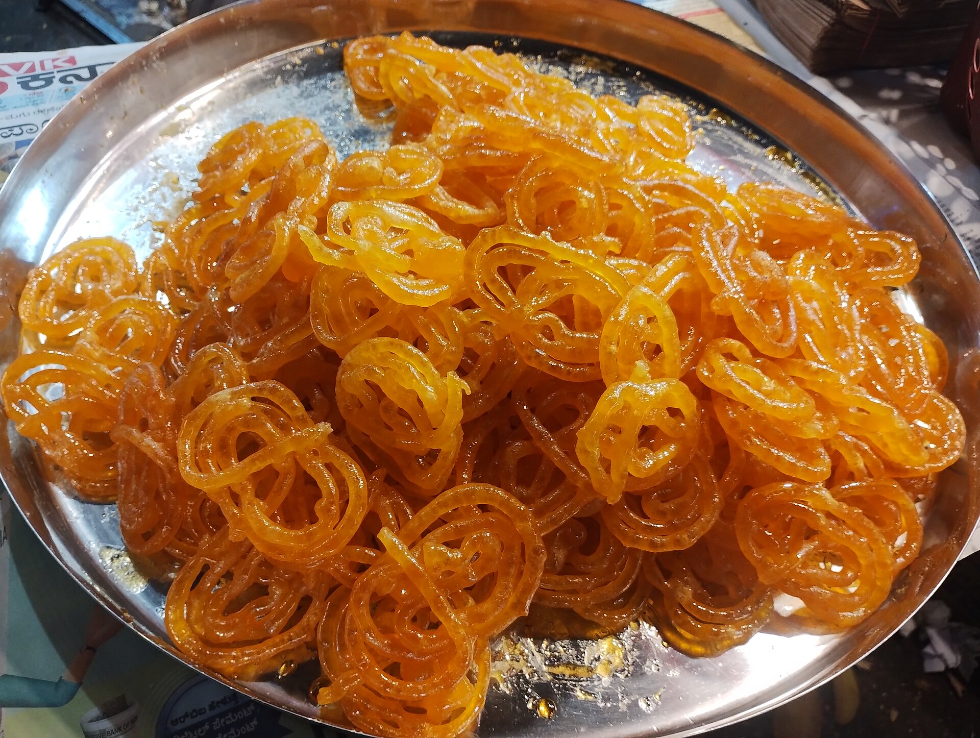 Fafda-Jalebi — vegetarian Ahmedabad dish