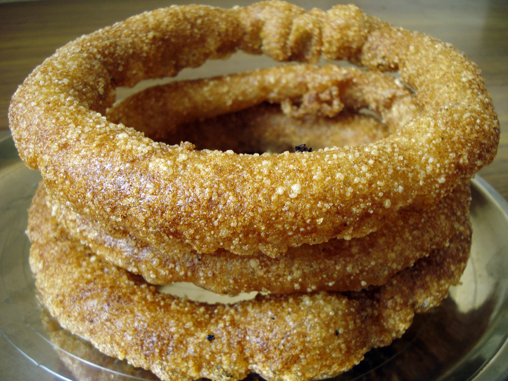 Sel Roti — vegetarian Gangtok dish