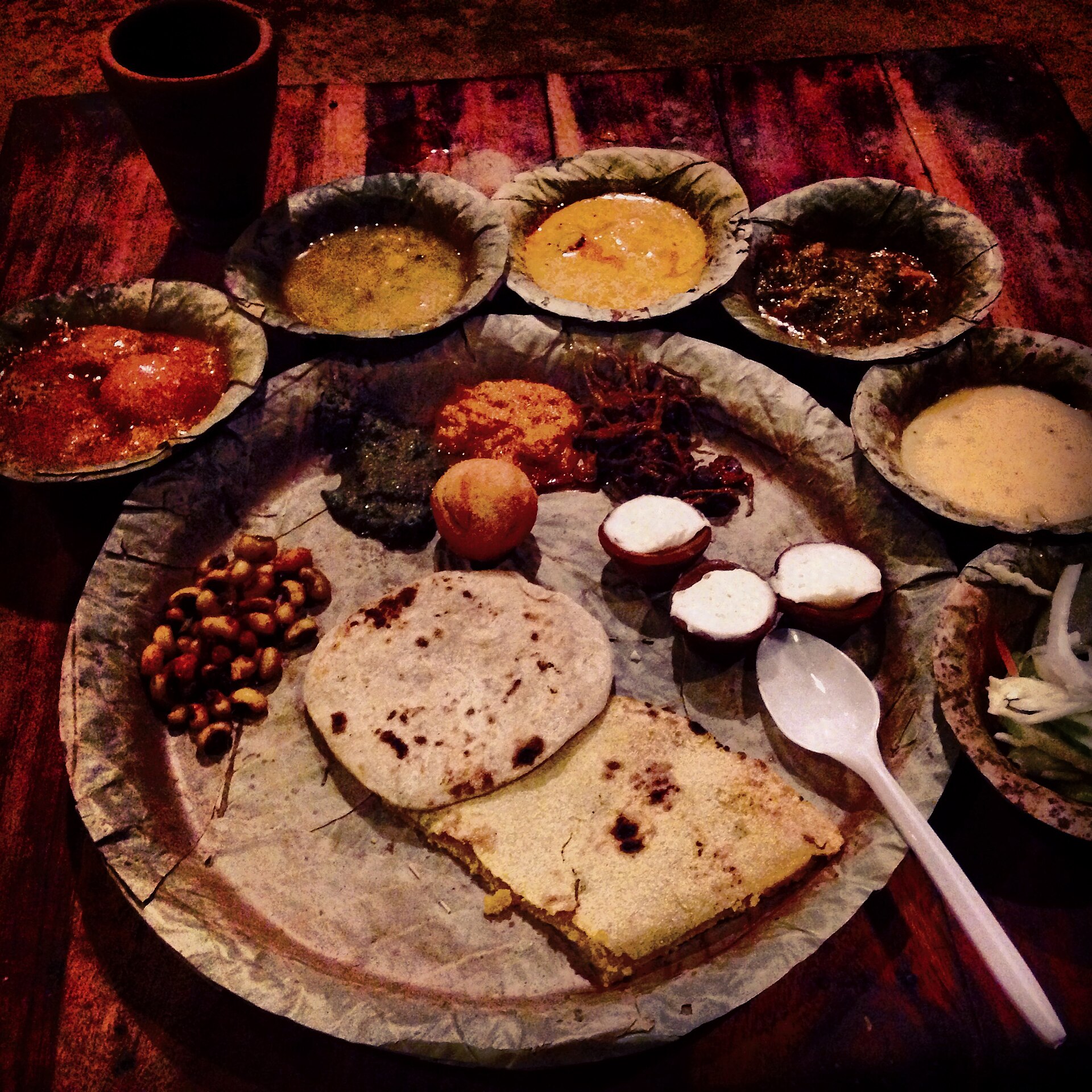 Gatte ki Sabzi — vegetarian Ranthambore dish