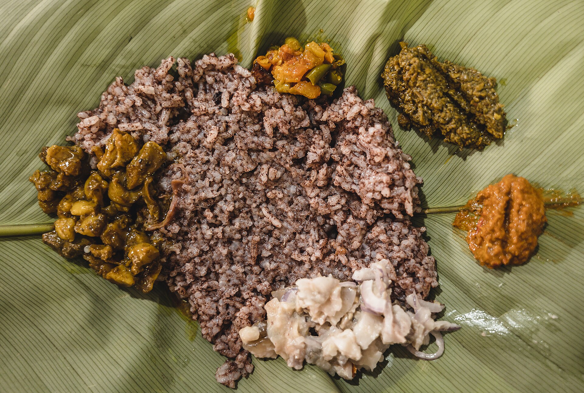 Jadoh — non-vegetarian Shillong dish