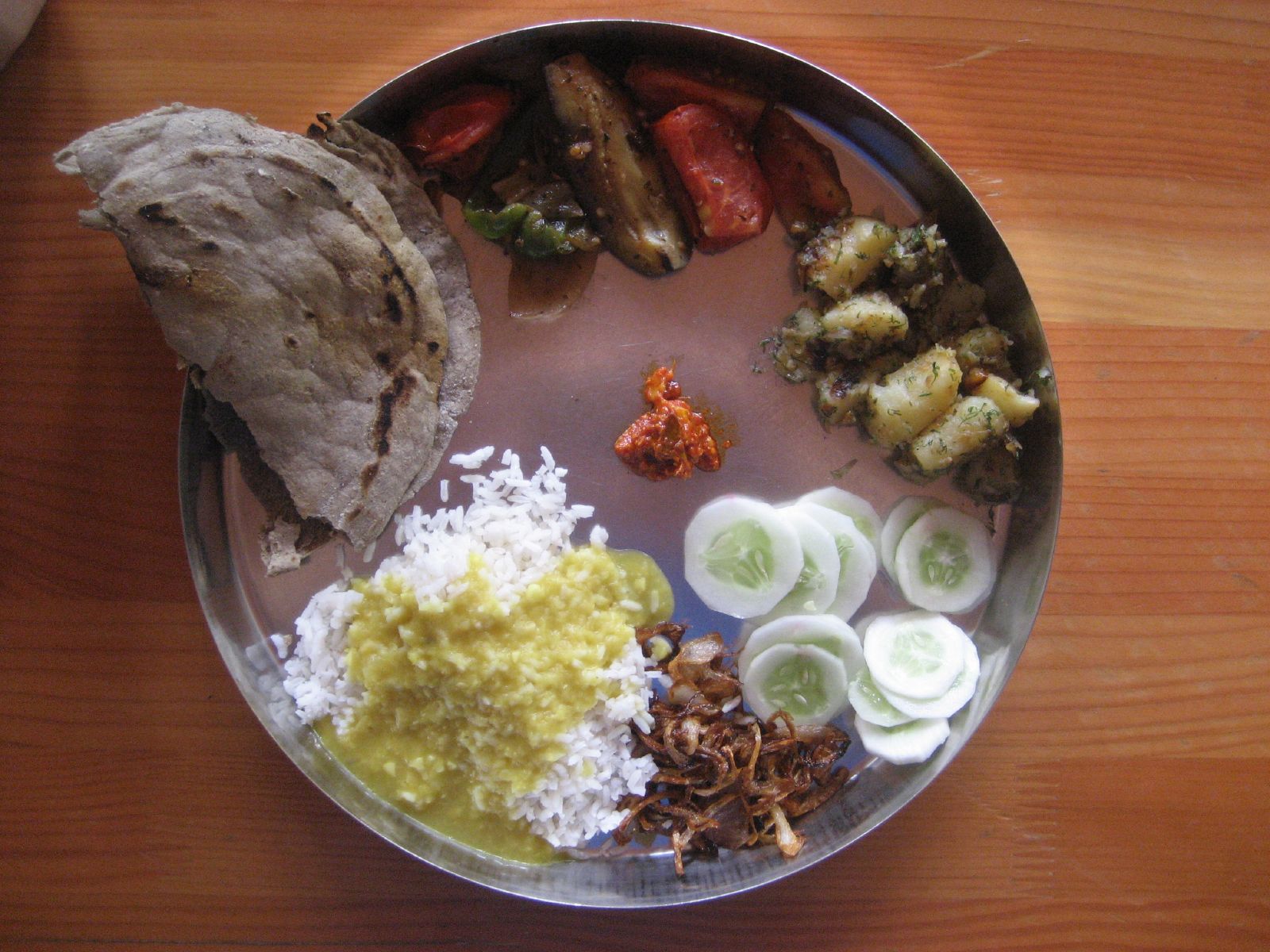 Jolada Rotti — vegetarian Badami dish