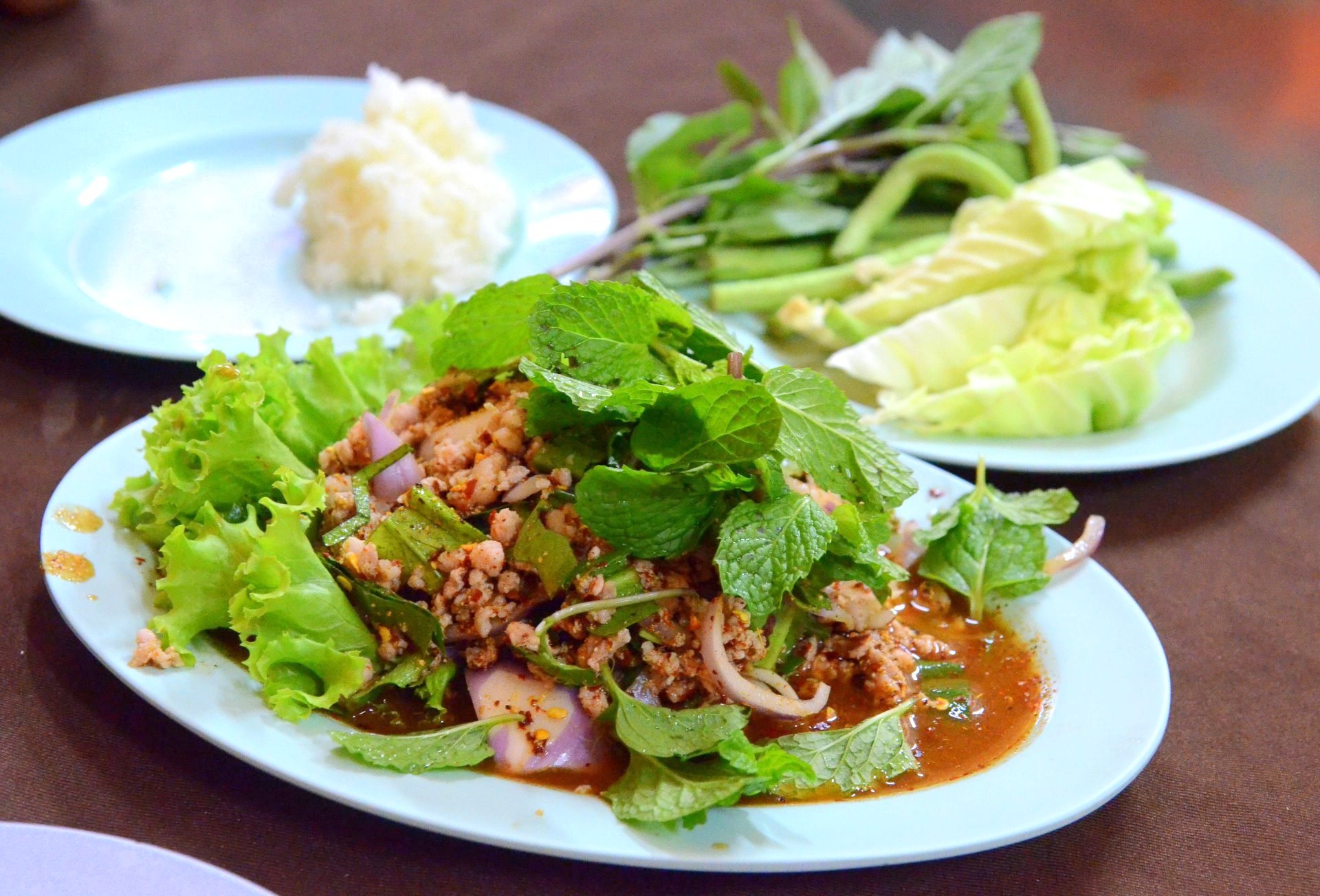 Laab — non-vegetarian Udon Thani dish