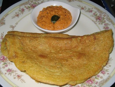 Pesarattu — vegetarian Vijayawada dish