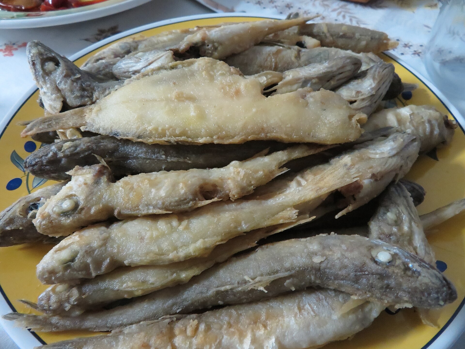 Pescaíto frito — non-vegetarian Málaga dish