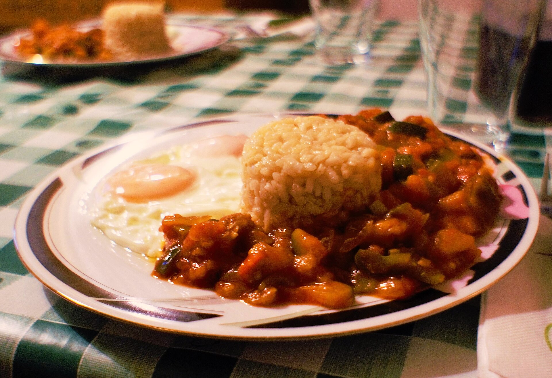 Pisto manchego — vegetarian Toledo dish