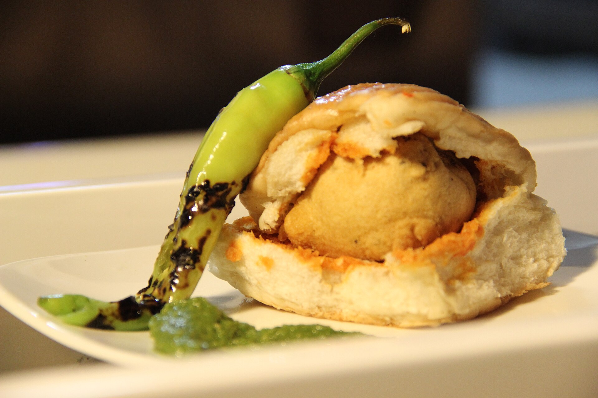 Vada Pav — vegetarian Pune dish